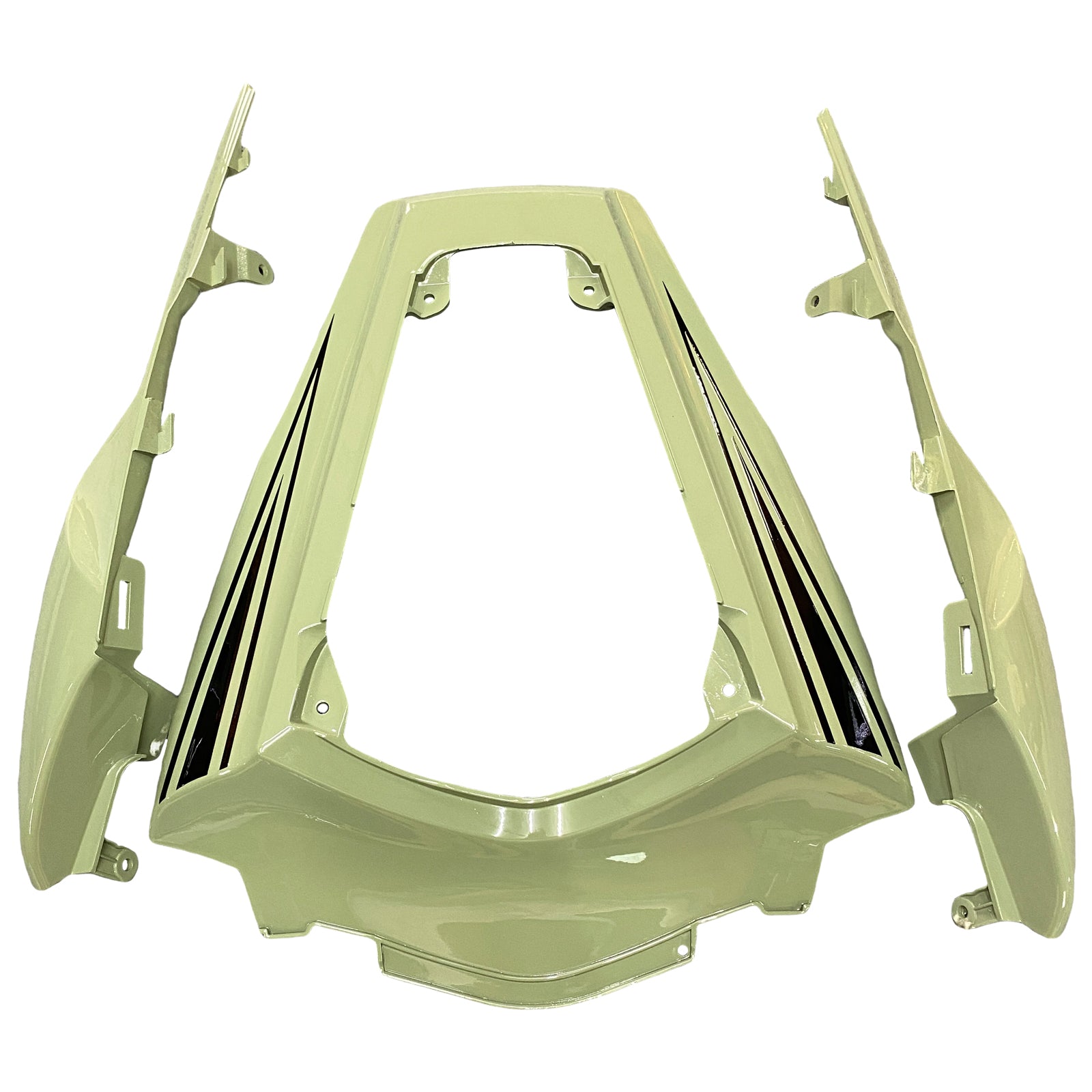 Amotopart 2011–2015 Kawasaki ZX10R Mattgrünes Verkleidungsset