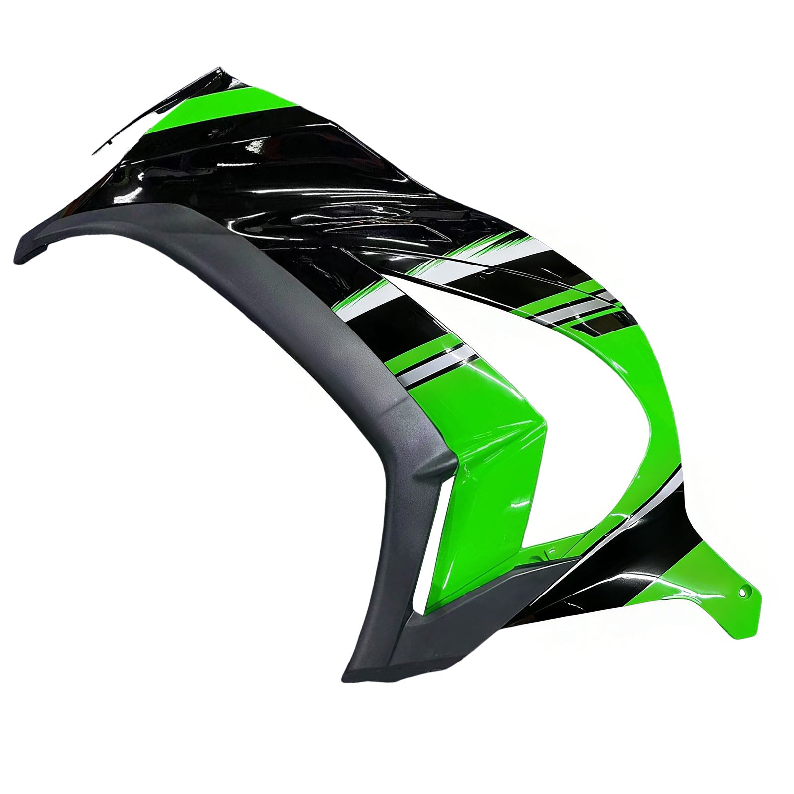 Amotopart 2011-2015 Kawasaki ZX10R Green&Black Style2 Fairing Kit