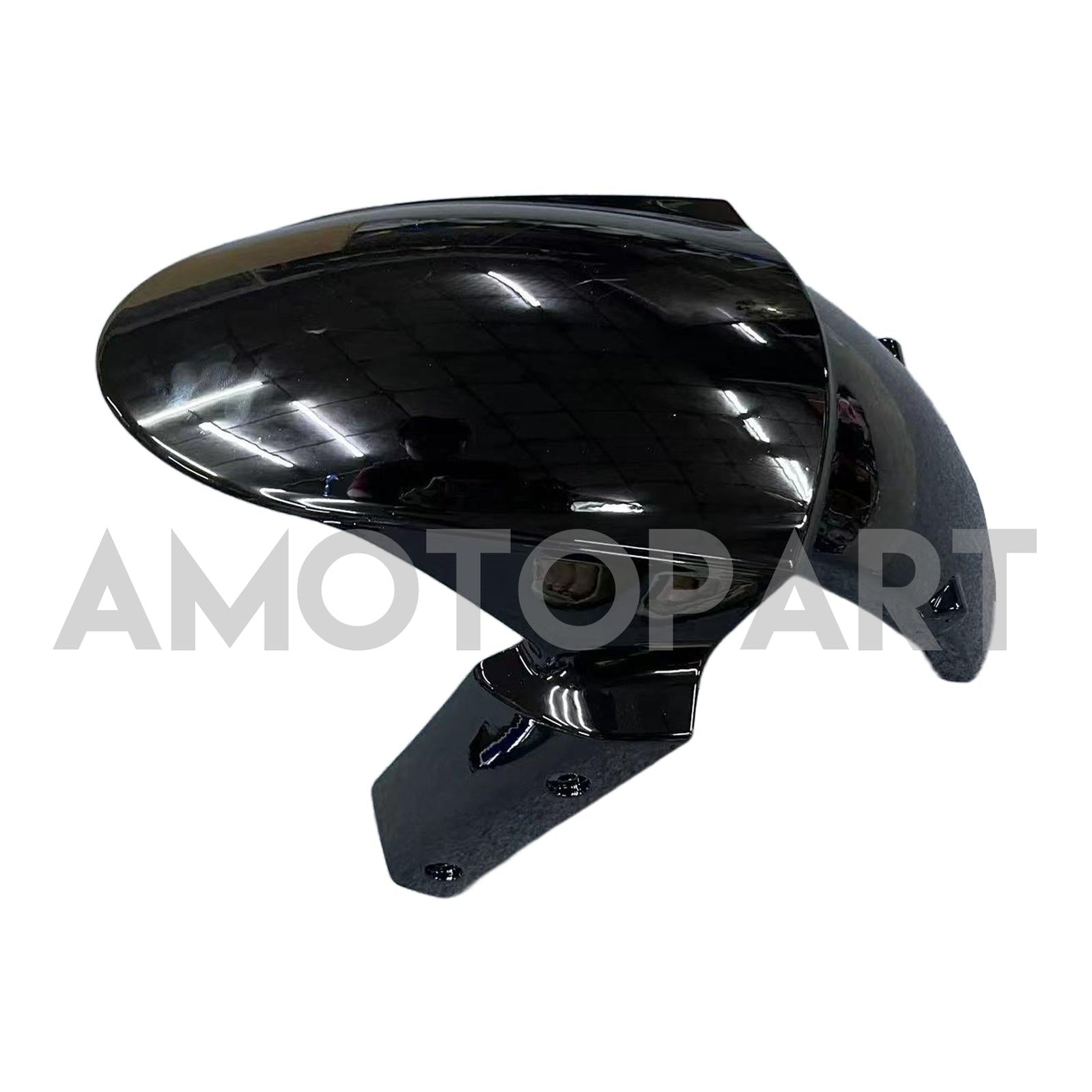 Amotopart Kawasaki ZX10R 2011-2015 Kit de carenagem preto e azul