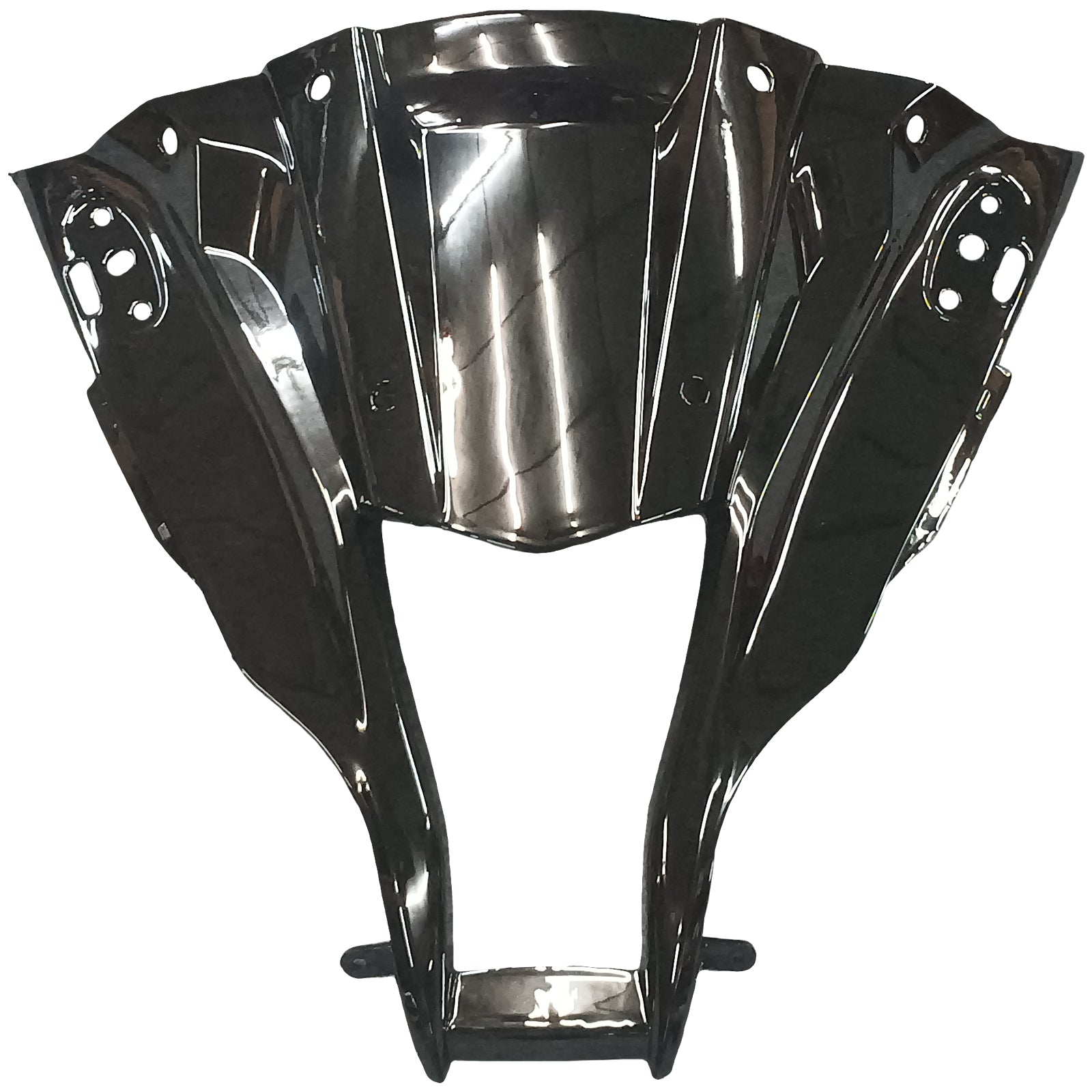 Amotopart 2011–2015 Kawasaki ZX10R glänzend schwarzes Verkleidungsset