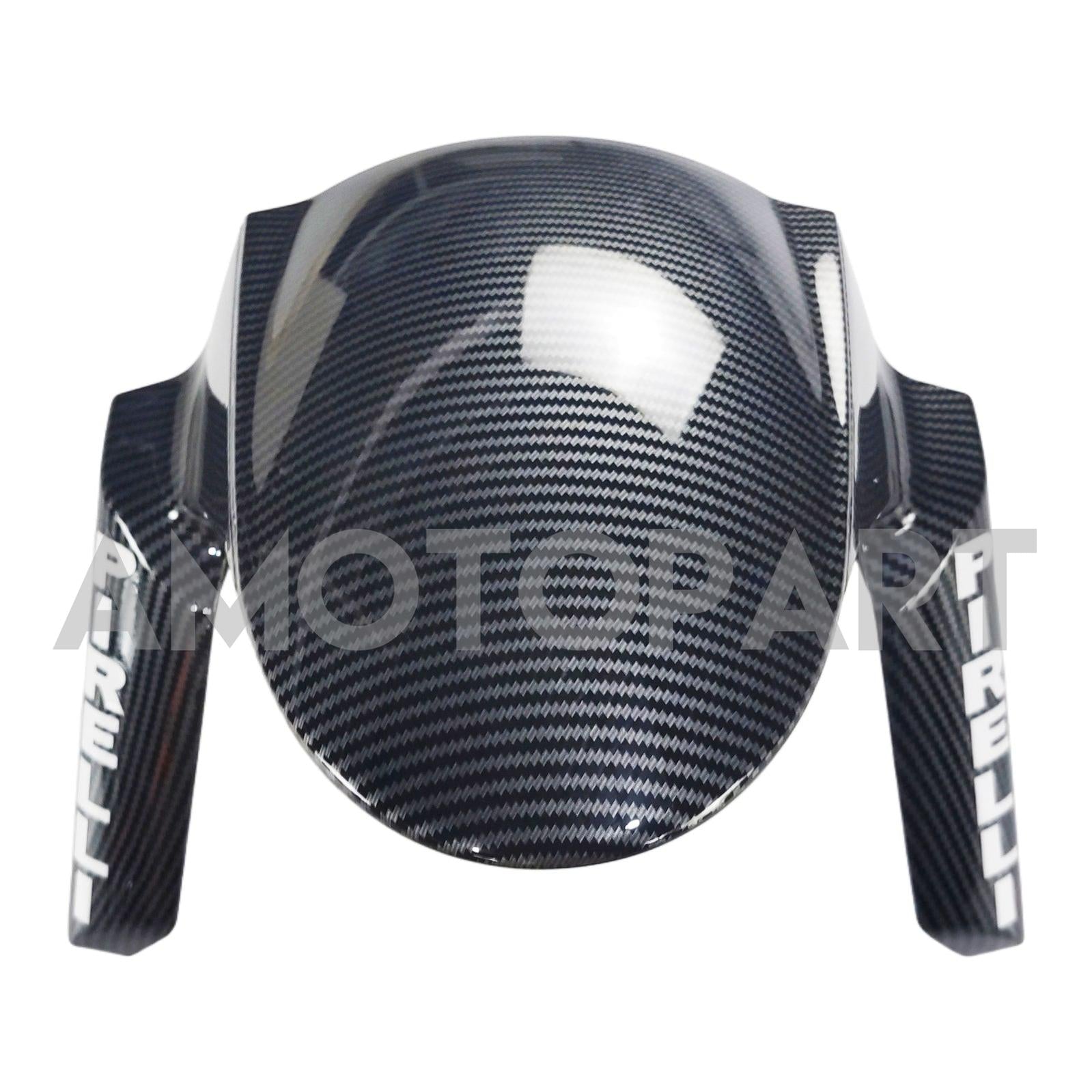 Amotopart 2011-2015 Kawasaki ZX10R Carbon Fiber Pattern Black & Red Fairing Kit