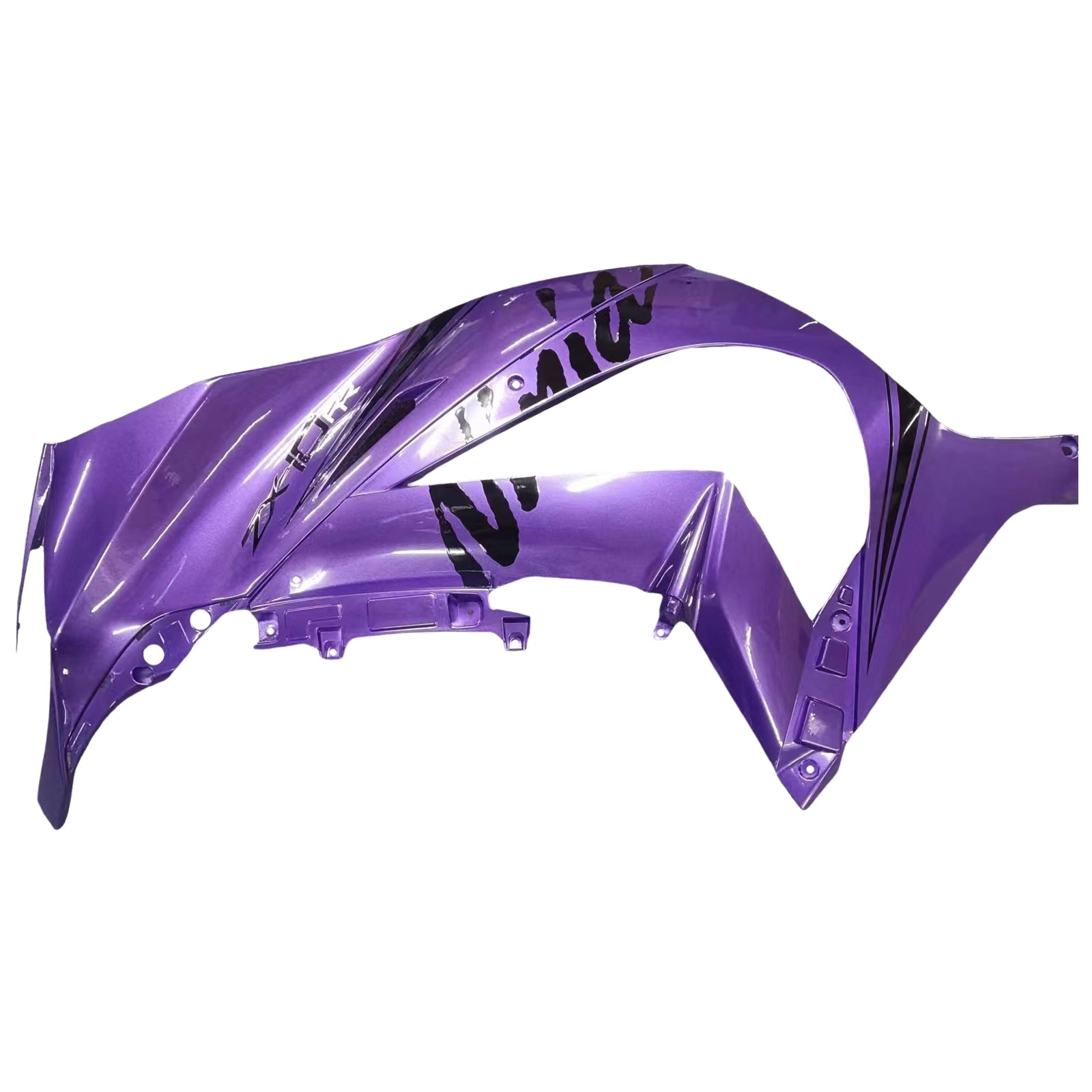 Amotopart 2011-2015 Kawasaki ZX10R Kit de carénage violet brillant