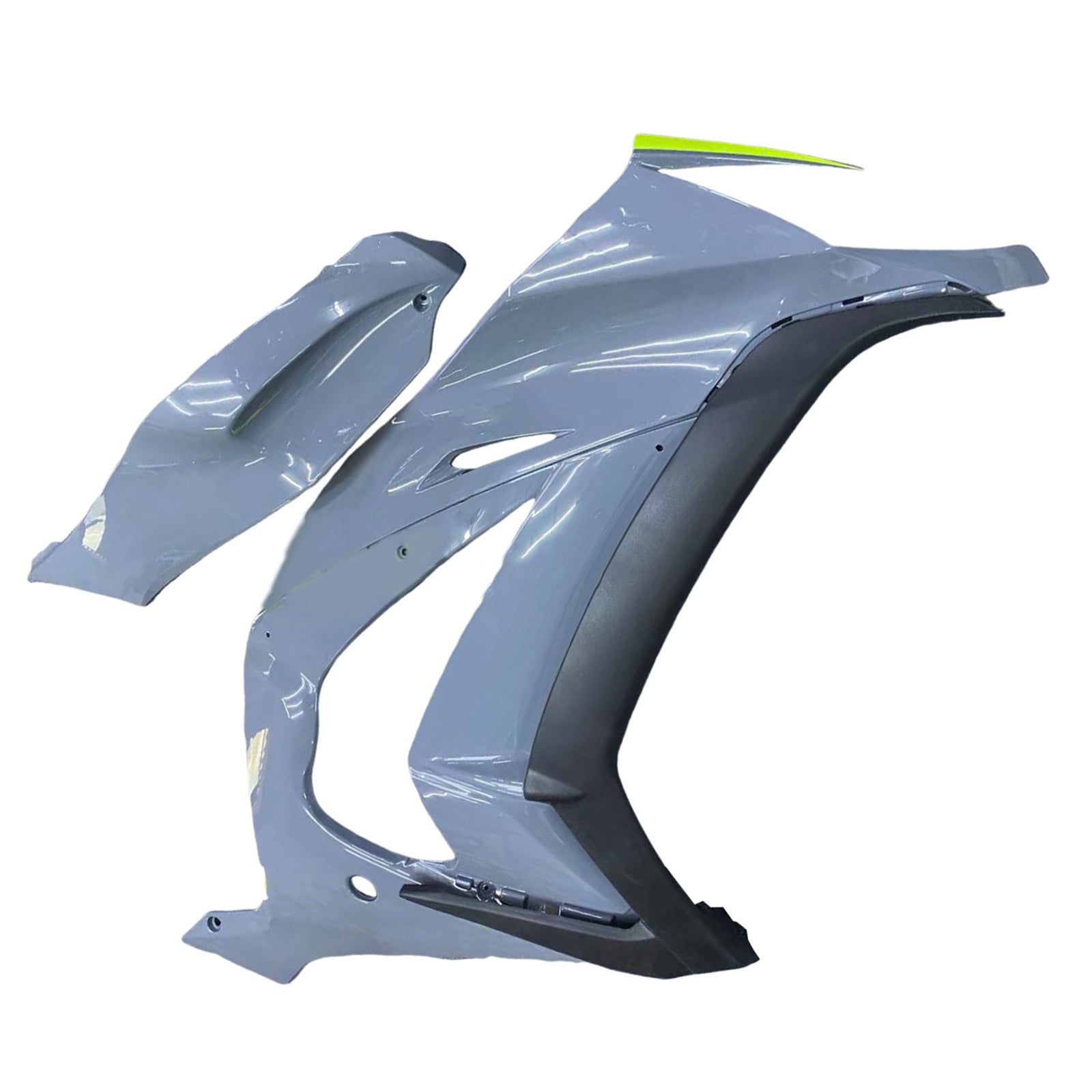 Amotopart 2011-2015 Kawasaki ZX10R Grey Fairing Kit