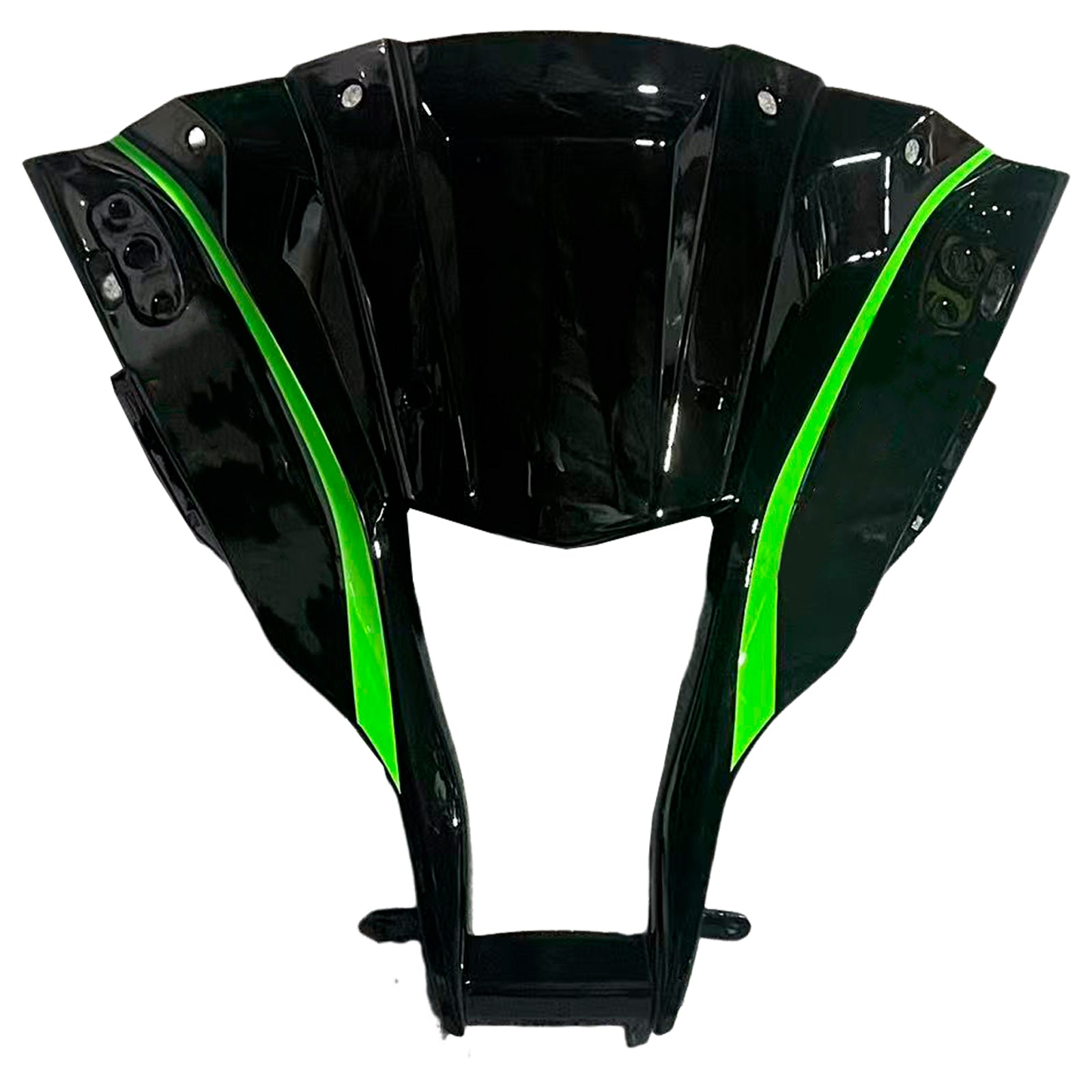Amotopart 2011-2015 Kawasaki ZX10R Green&Black Style5 Fairing Kit