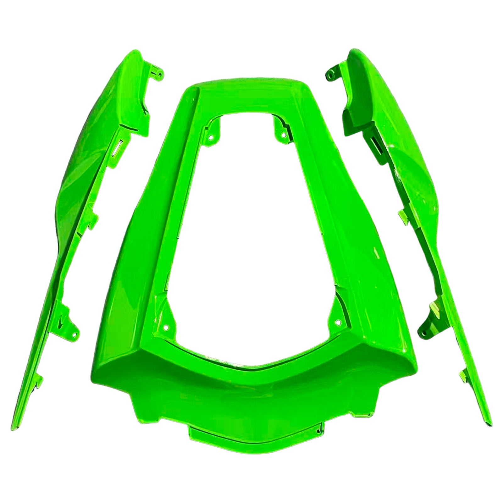 Amotopart 2011-2015 Kawasaki ZX10R Green&Black Style5 Fairing Kit