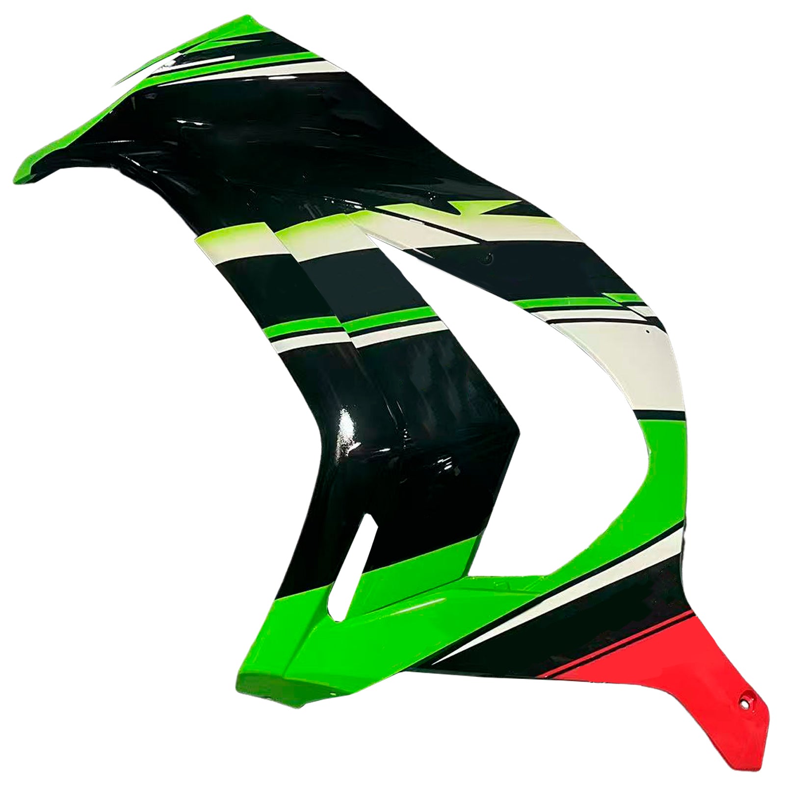 Amotopart 2011-2015 Kawasaki ZX10R Green&Black Style5 Fairing Kit