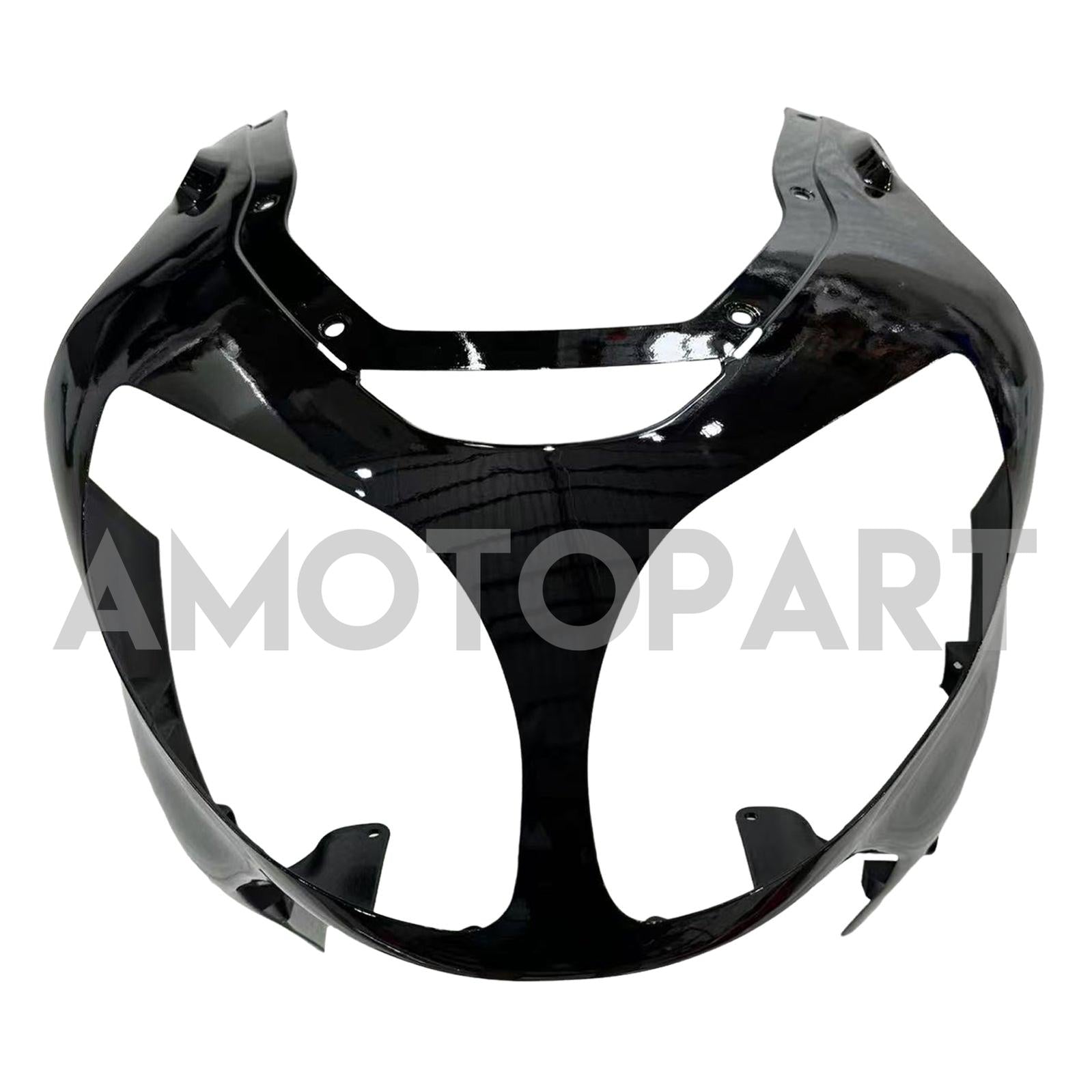 Amotopart 2000-2001 Kawasaki ZX12R Fairing Black & Gold Kit