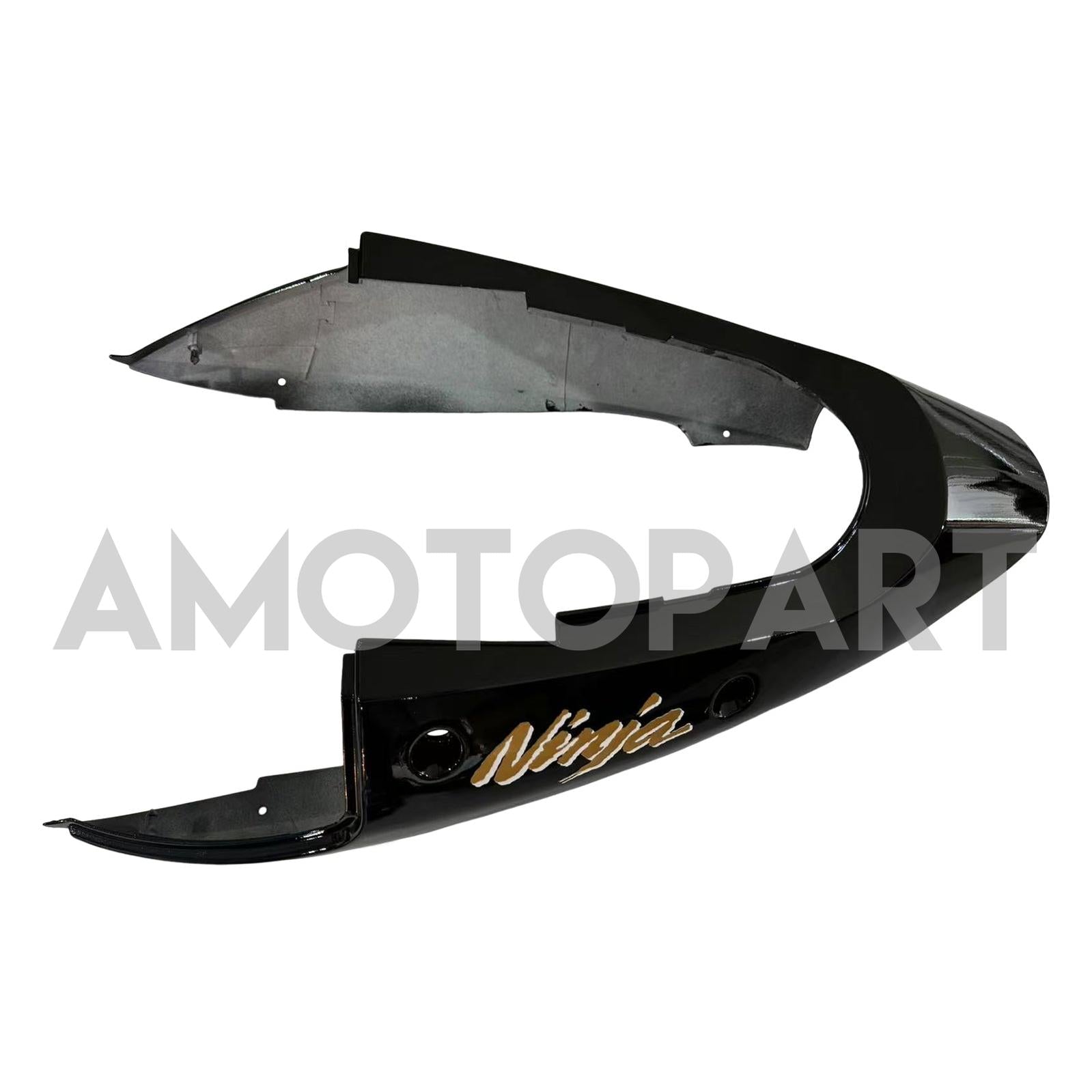 Amotopart 2000-2001 Kawasaki ZX12R Fairing Black & Gold Kit