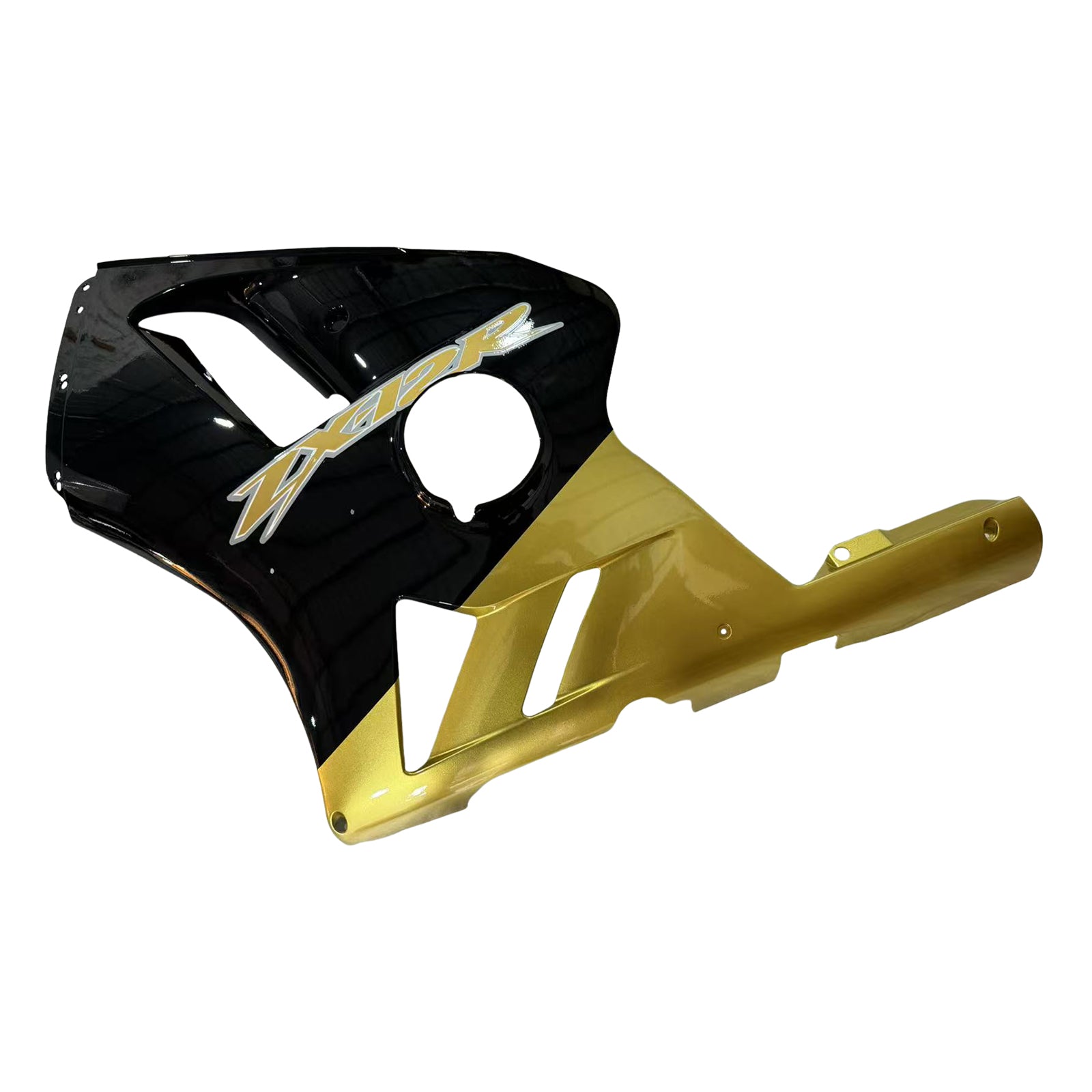Amotopart 2000-2001 Kawasaki ZX12R Fairing Black & Gold Kit