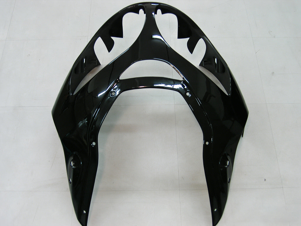 Amotopart 2000-2001 Kawasaki ZX12R Fairing Black&White Kit