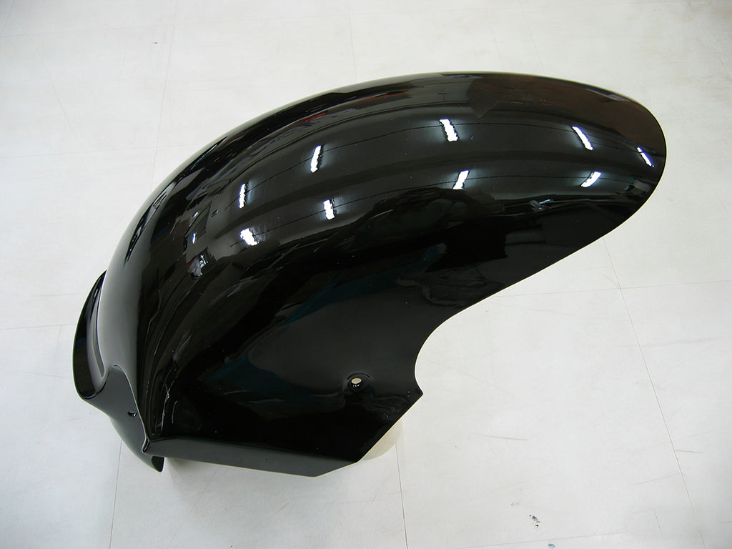 Amotopart 2000-2001 Kawasaki ZX12R Fairing Black&White Kit