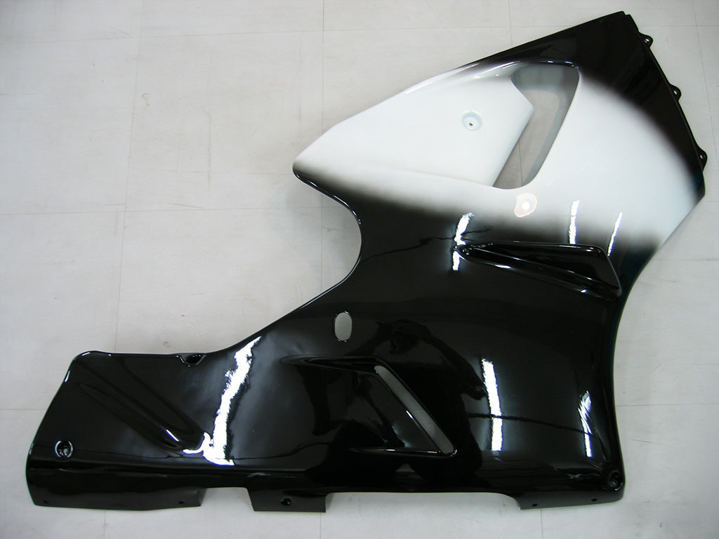 Amotopart 2000-2001 Kawasaki ZX12R Fairing Black&White Kit
