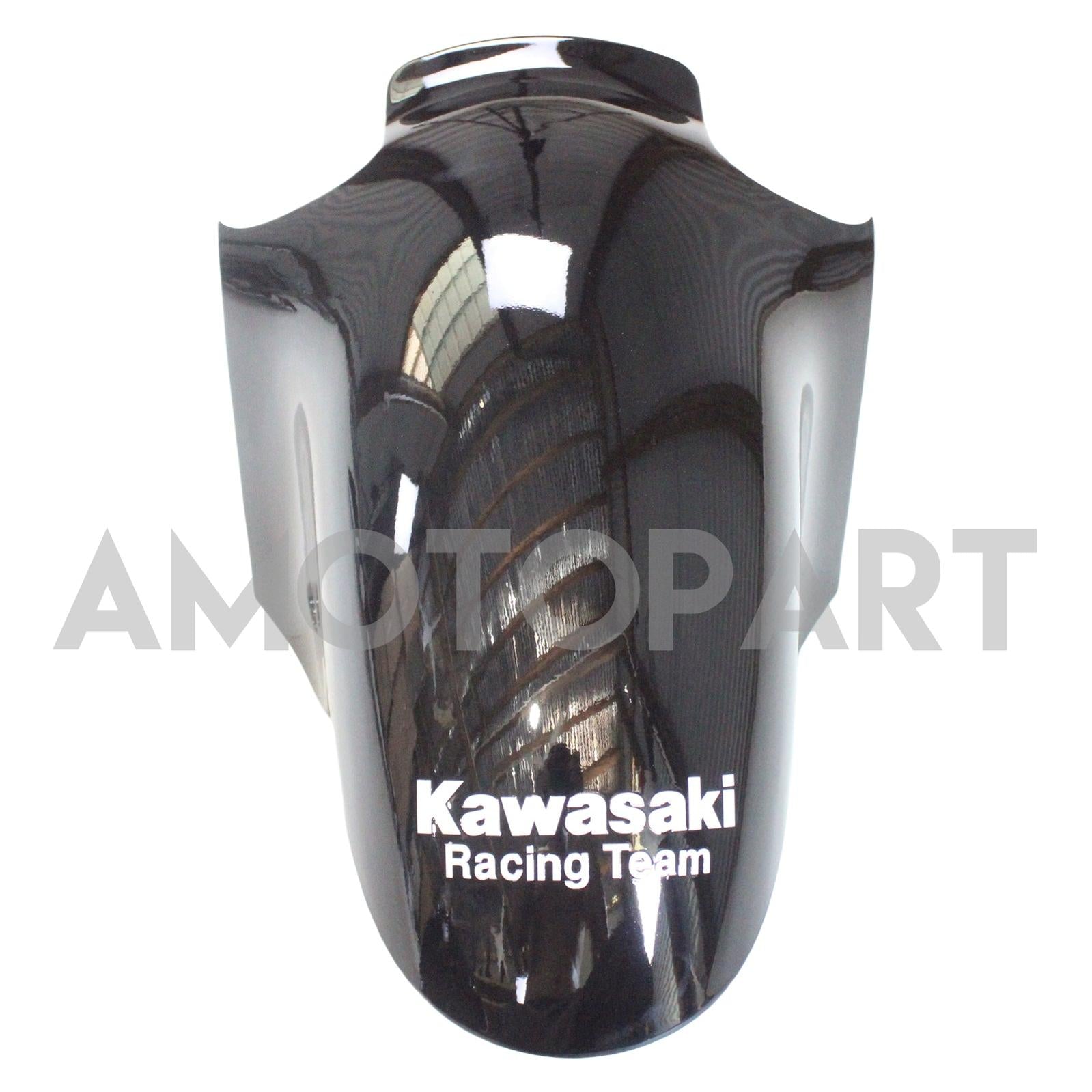 Amotopart Kawasaki 2000-2001 ZX12R Schwarz mit weißem Logoverkaufskit
