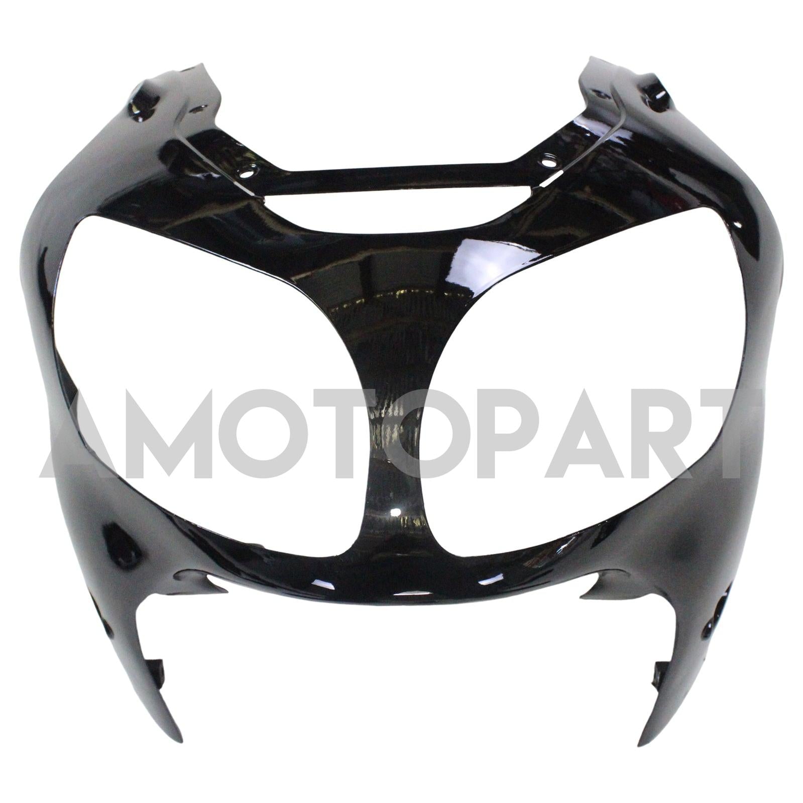 Amotopart Kawasaki 2000-2001 ZX12R Helles Schwarzverkleidungskit
