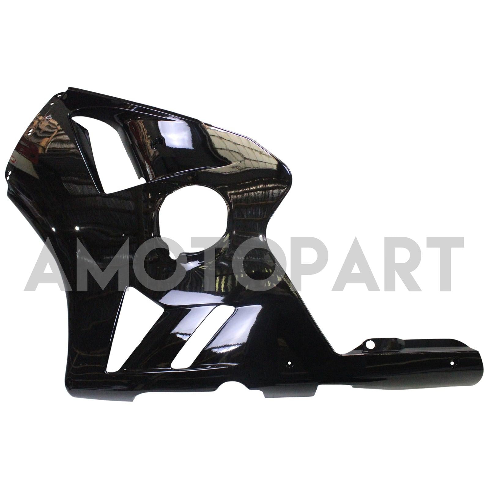 Amotopart Kawasaki 2000-2001 ZX12R Helles Schwarzverkleidungskit