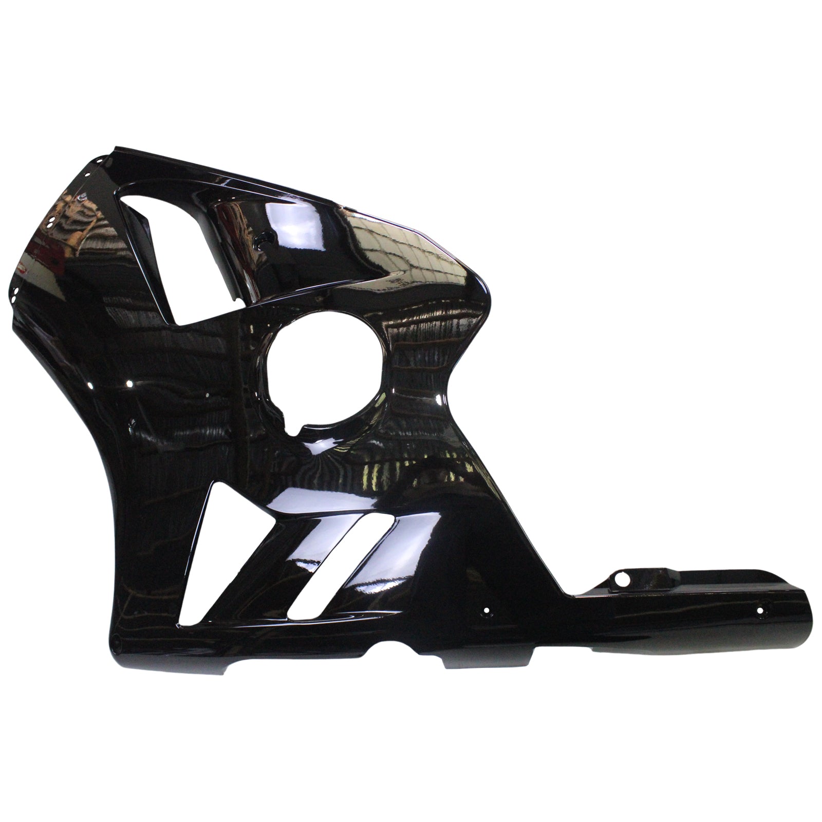 Amotopart Kawasaki 2000-2001 ZX12R Bright Black Verkleidungsset