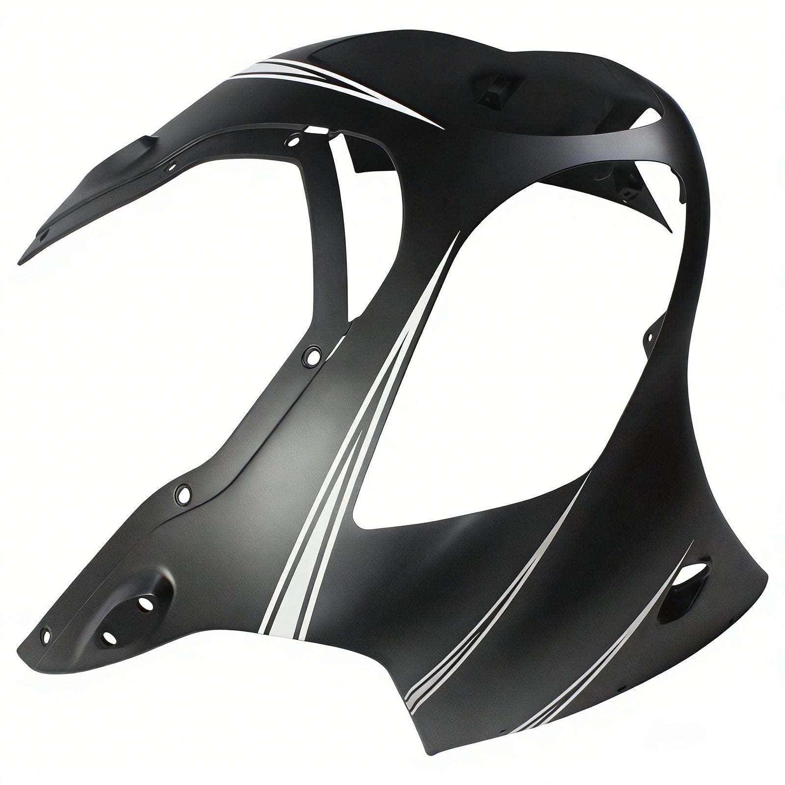 Amotopart Kawasaki 2000-2001 ZX12R Black Mix White Realing Kit