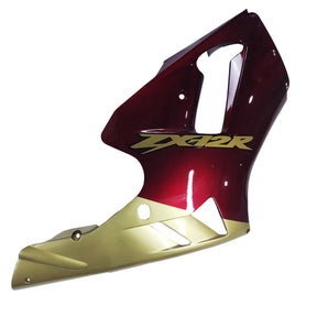 Amotopart Kawasaki 2000-2001 ZX12R Red Golden Fairing Kit