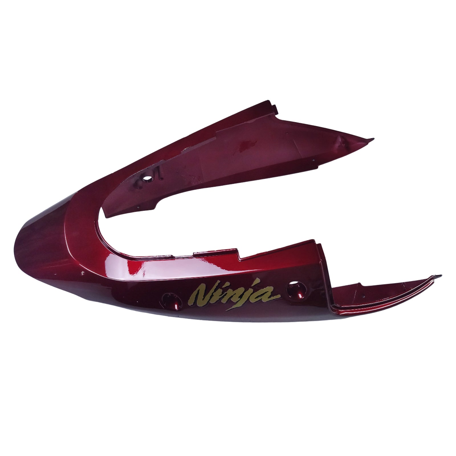 Amotopart Kawasaki 2000-2001 ZX12R Red Golden Fairing Kit