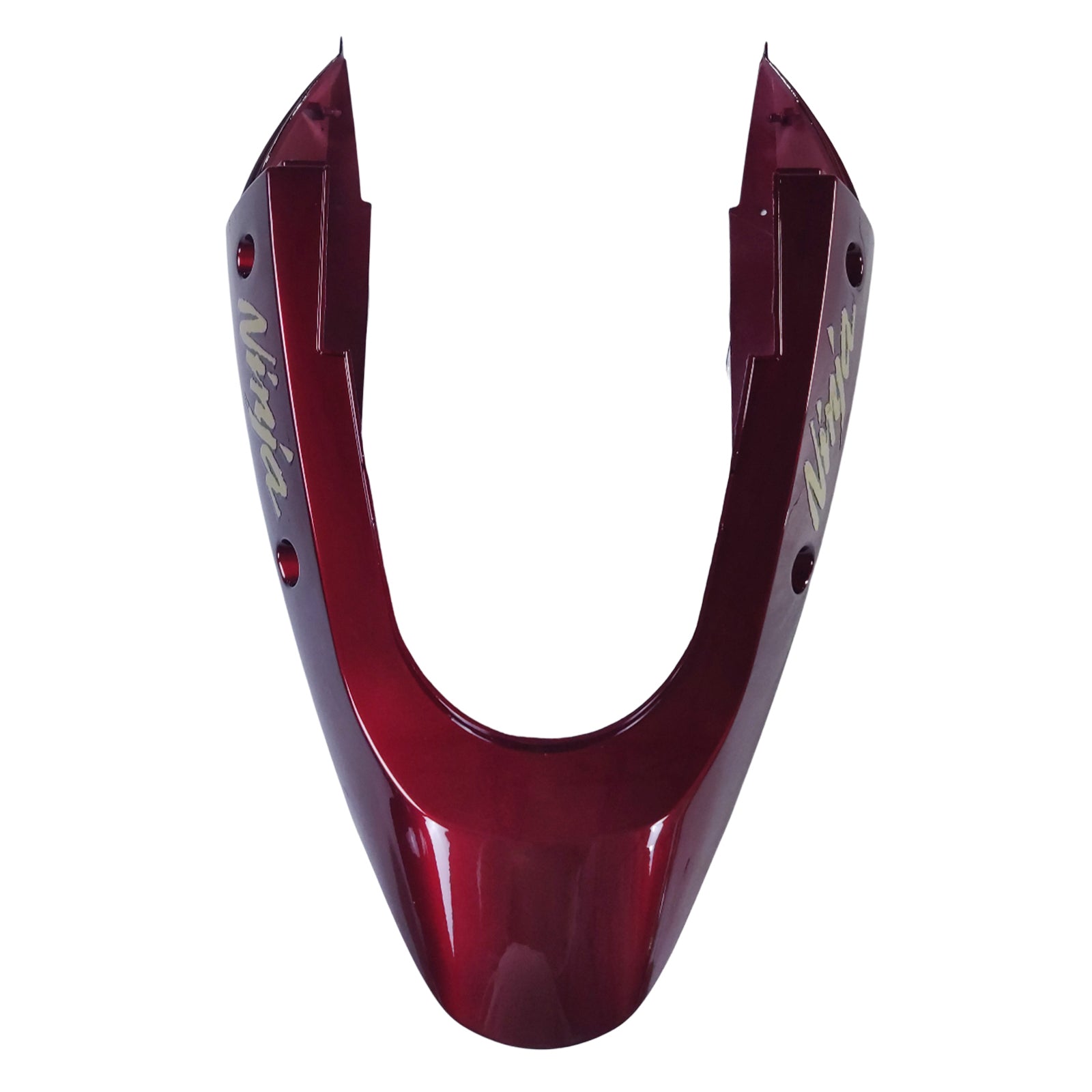 Amotopart Kawasaki 2000–2001 ZX12R rot-goldenes Verkleidungsset