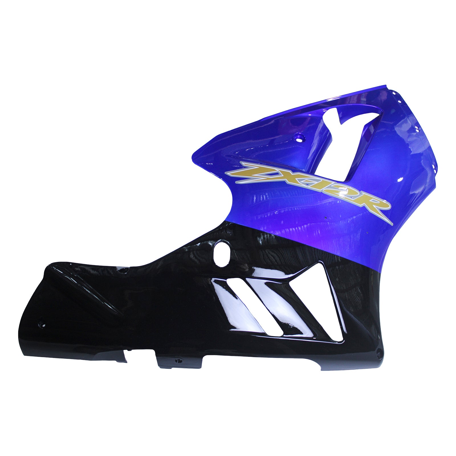 Amotopart 2002-2005 Kawasaki ZX12R Fairing Blue Kit