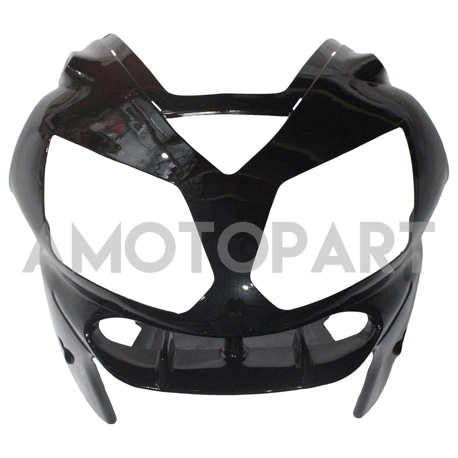 Amotopart 2002-2005  Kawasaki ZX12R Fairing G-Black&Gold Kit