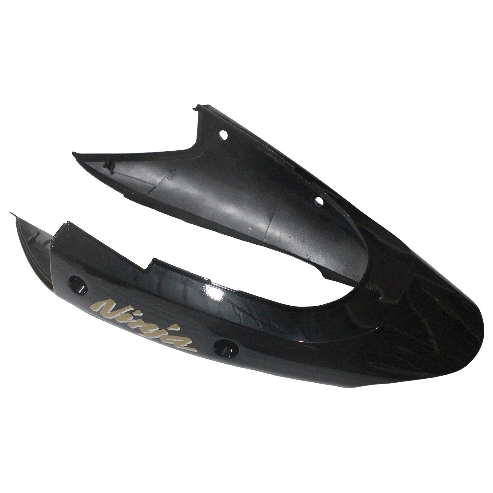 Amotopart 2002-2005  Kawasaki ZX12R Fairing G-Black&Gold Kit