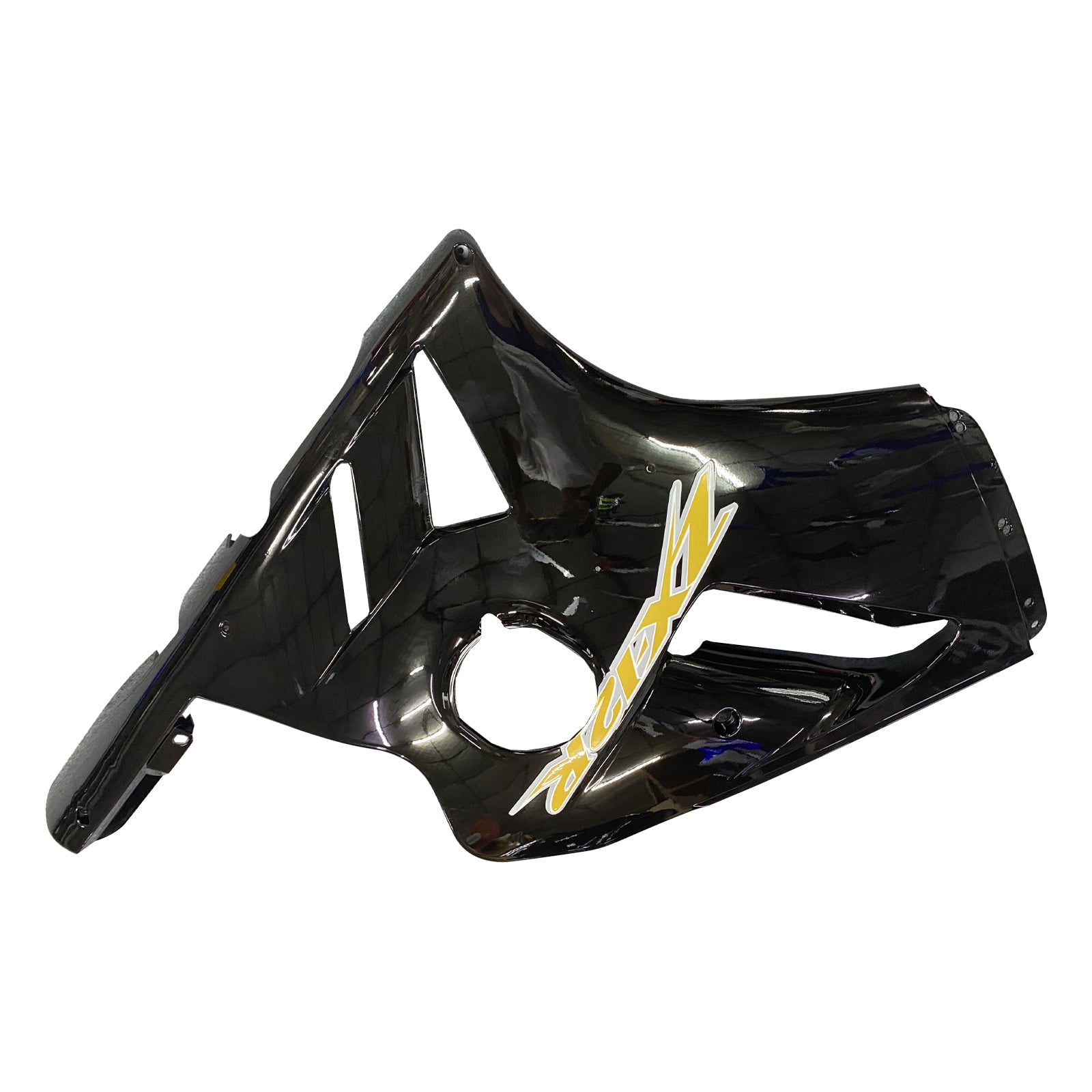 Amotopart 2002-2005 Kawasaki ZX12R Fairing Black Kit