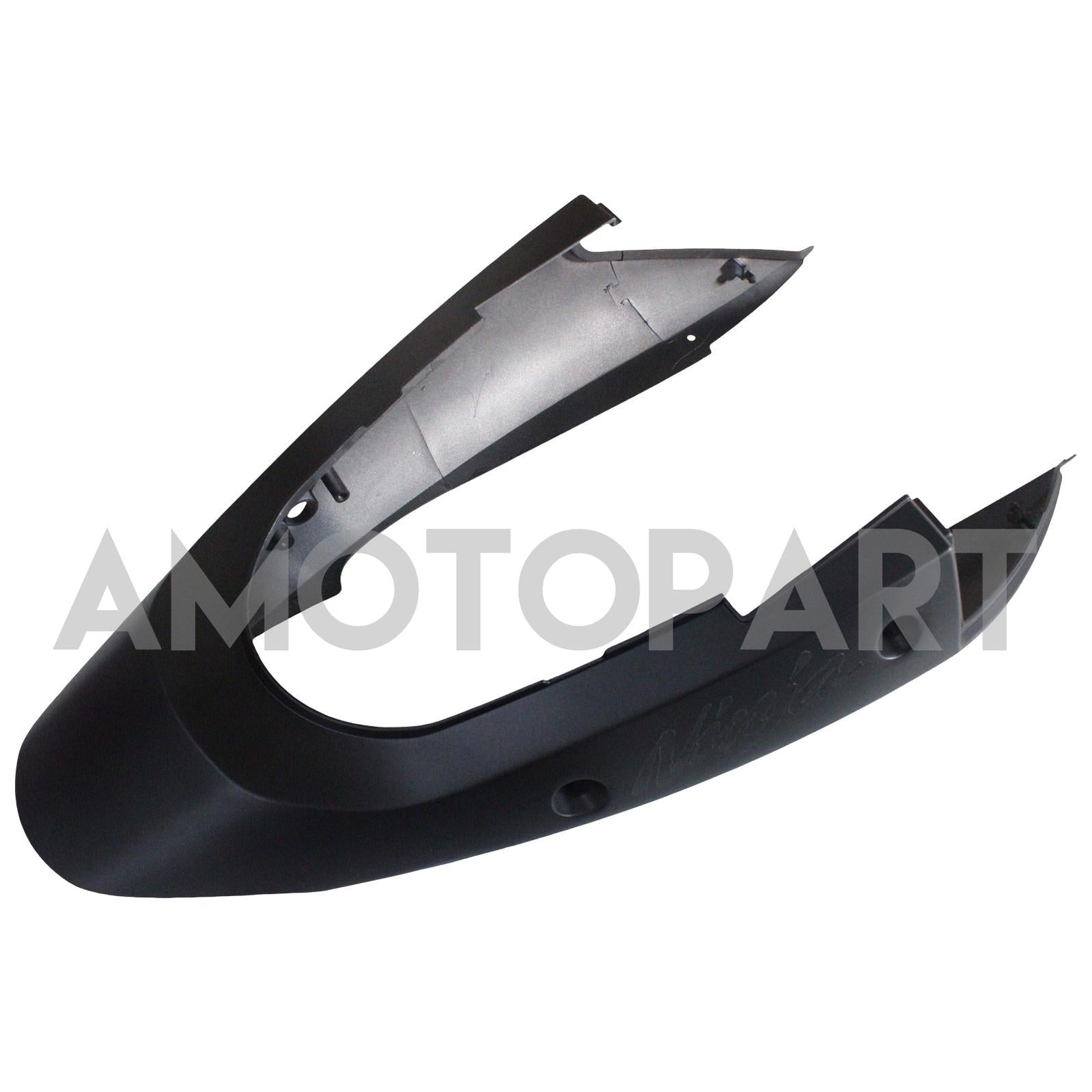 Amotopart 2002-2005 Kawasaki Zx12r Farring Matte Black s lesklou černou sadou log