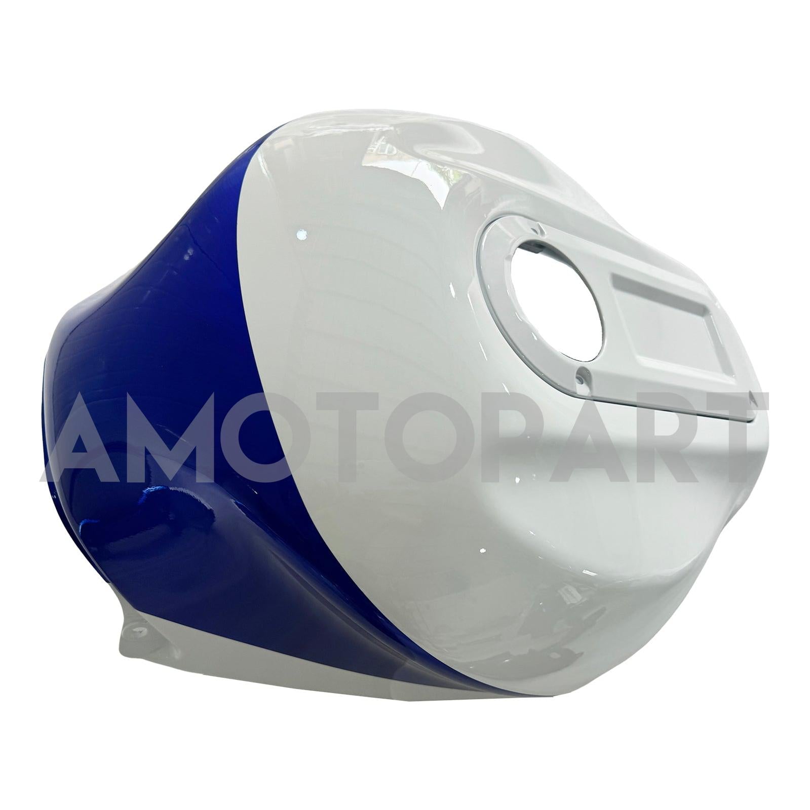 Amotopart 2002-2005 Kawasaki ZX12R White Blue Green Fairing Kit