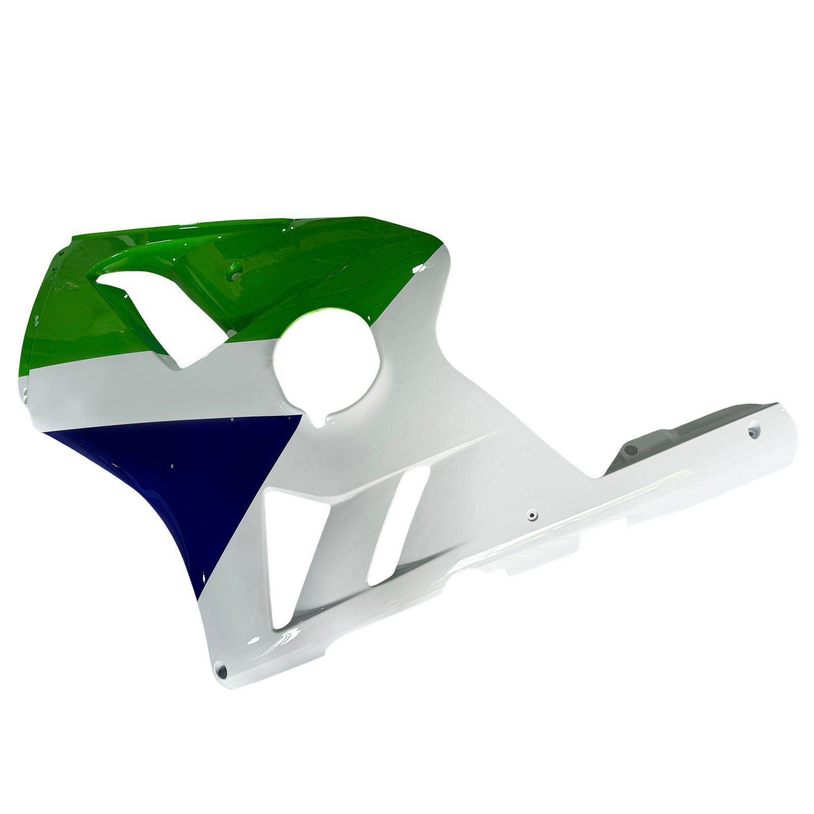 AMOTOPART 2002-2005 KAWASAKI ZX12R Kit de carénage vert bleu blanc