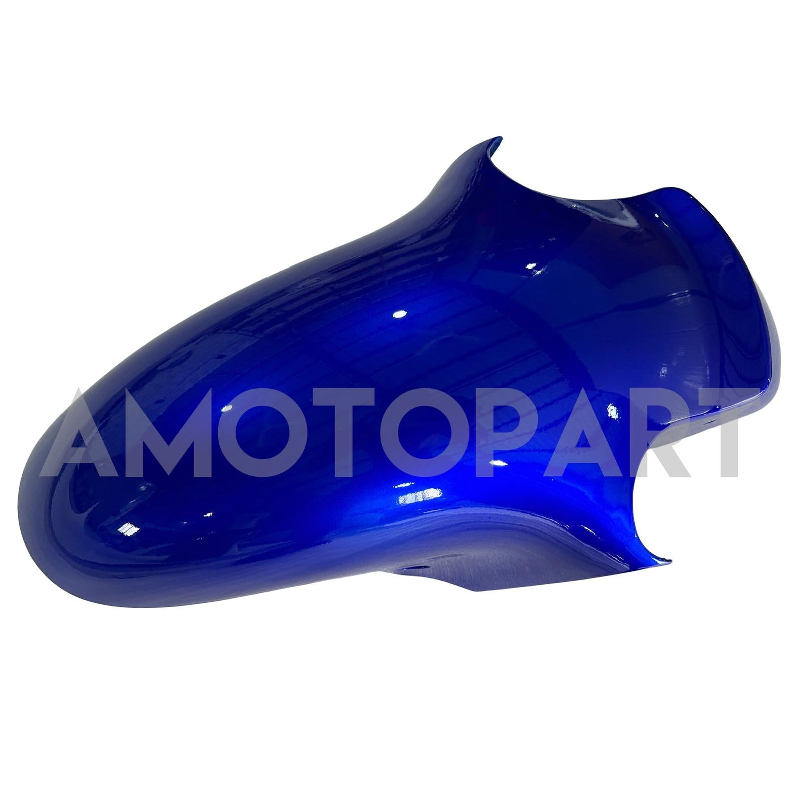 Amotopart 2002-2005 Kawasaki ZX12R White Blue Green Fairing Kit