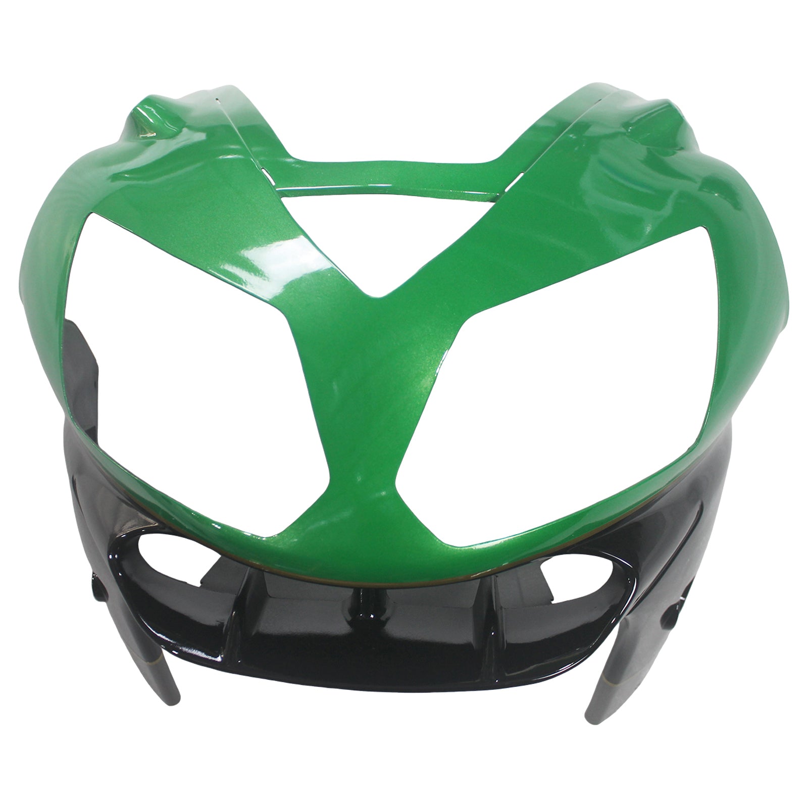 Amotopart 2002-2005 Kawasaki ZX12R Faring Green&Kit de logo gris