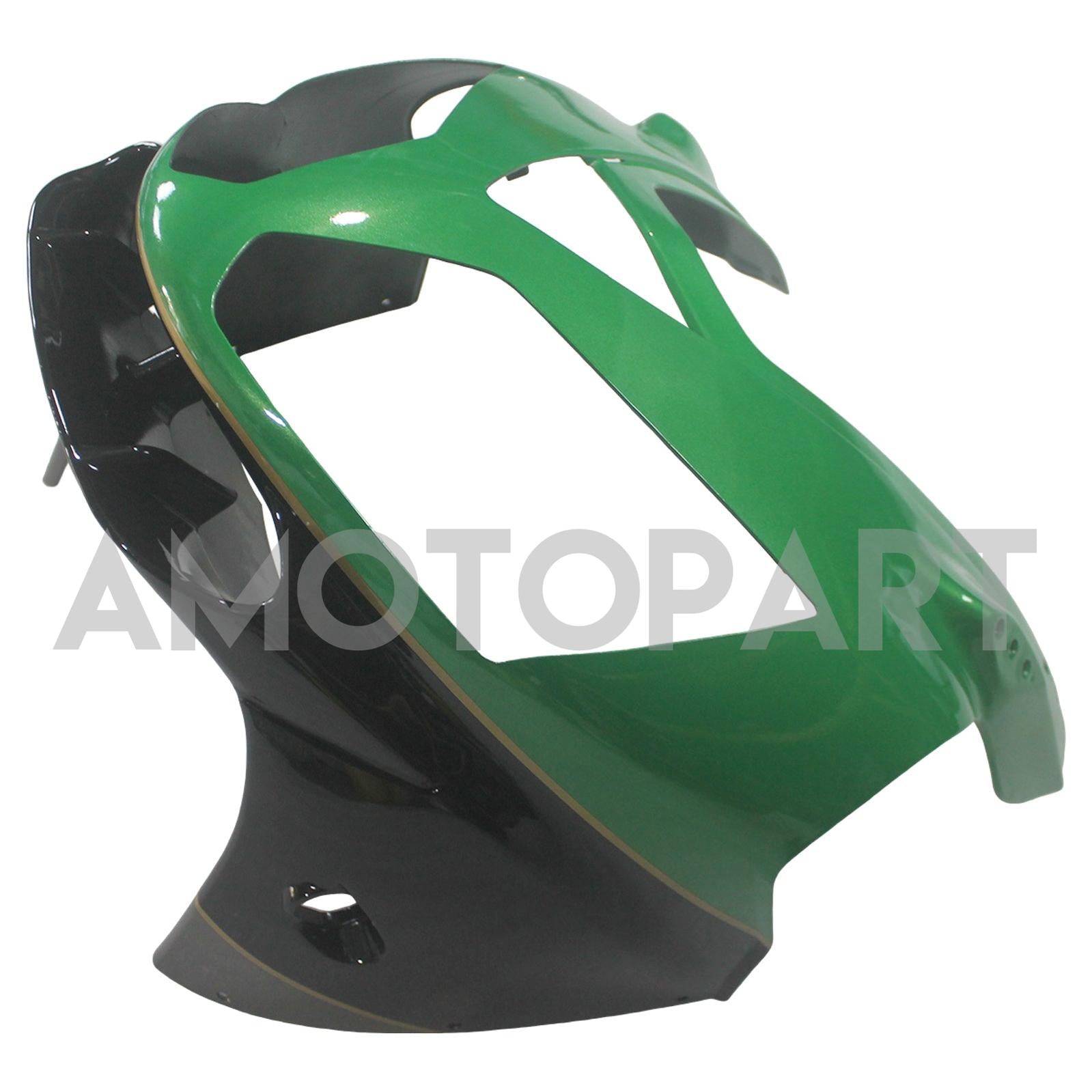 Kit logo Amotopart 2002-2005 Kawasaki ZX12R carenatura verde grigio
