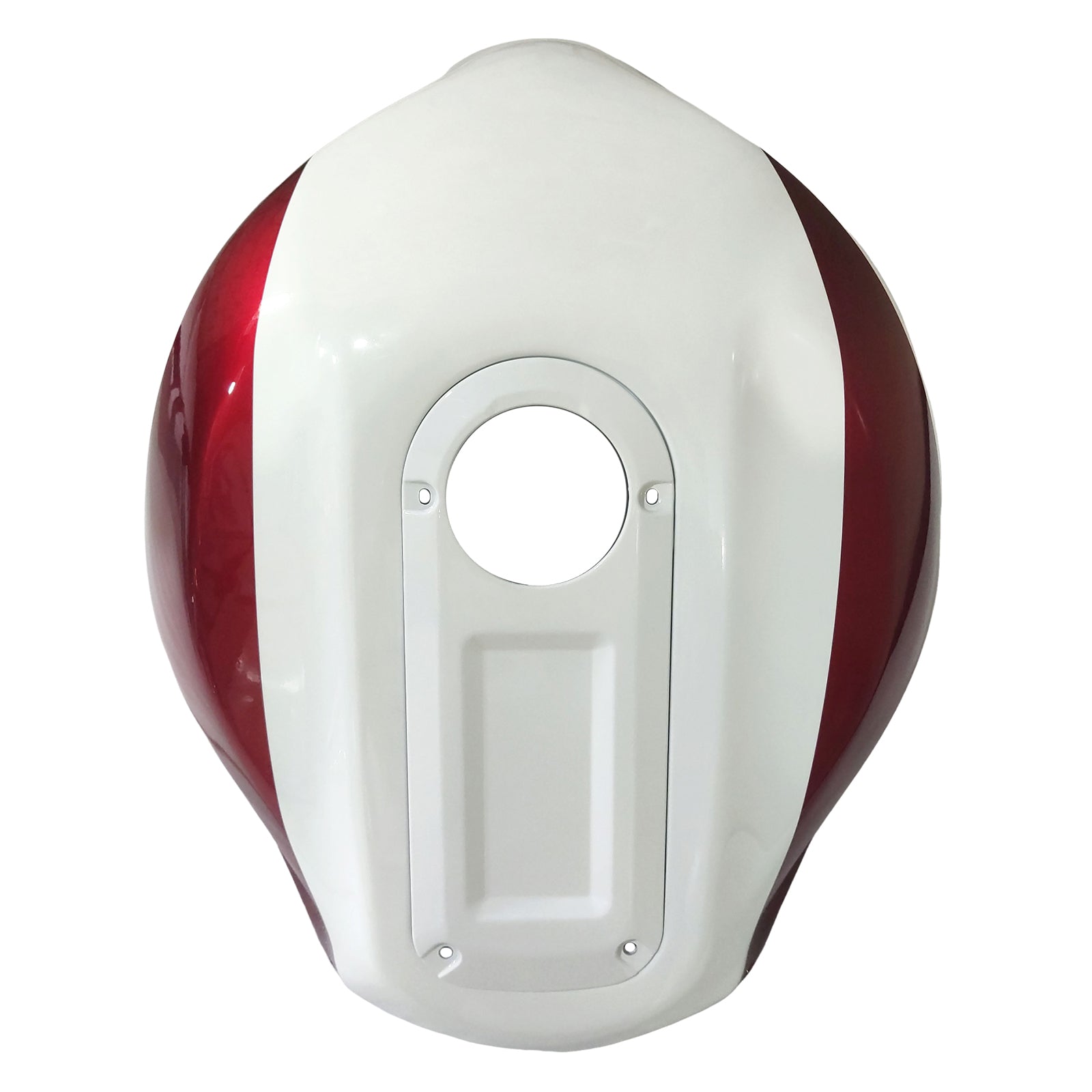Amotopart 2002-2005 Kawasaki ZX12R White Red & Black Fairing Kit