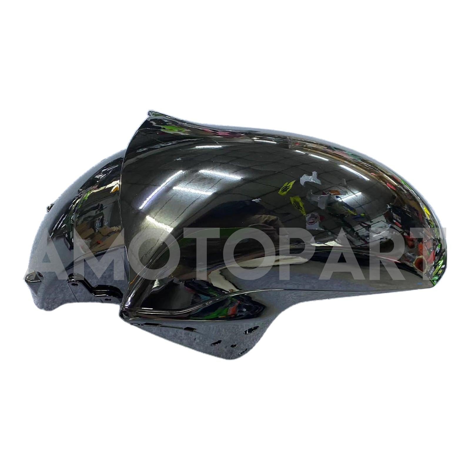 Amotopart 2006-2011 Kawasaki ZX14R ブラック グリーンフレームフェア