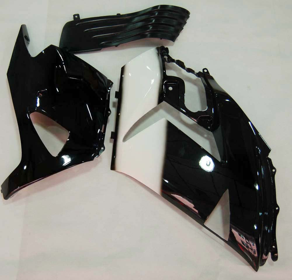 Amotopart 2006-2011 Kawasaki ZX14R Zwart met witte logo's kuipkit