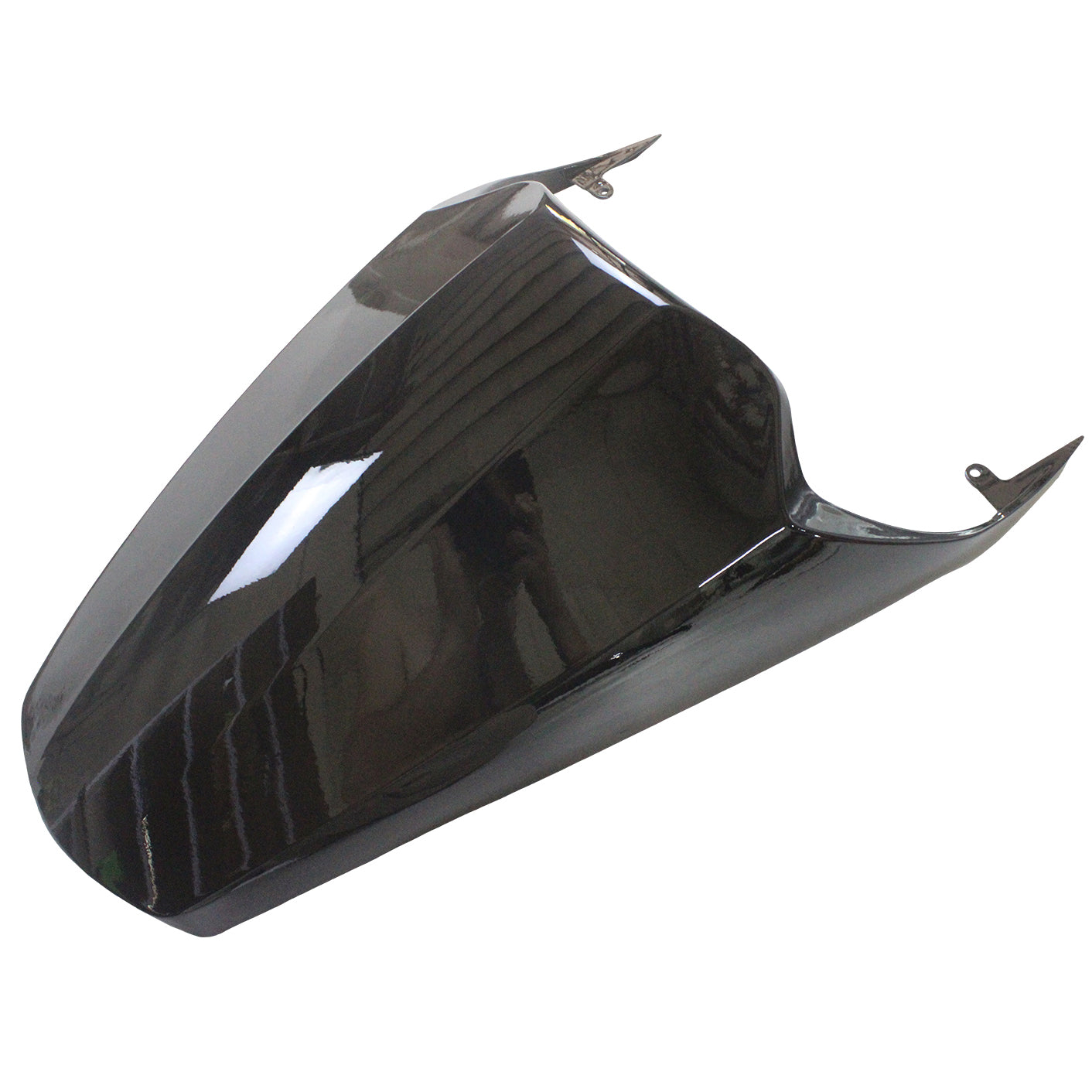 Amotopart 2006–2011 Kawasaki ZX14R Schwarz mit gelber Flamme Verkleidungsset