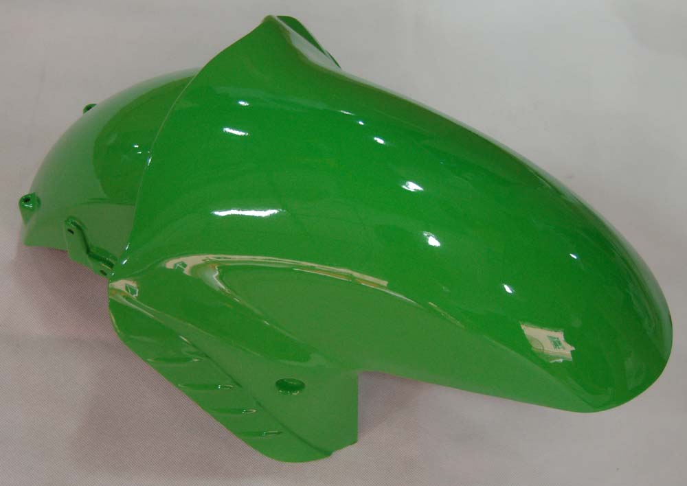 Amotopart 2006-2011 Kawasaki ZX14R Black&Green Fairing Kit