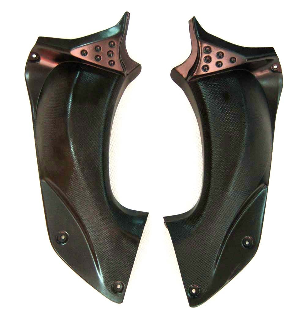 Amotopart 2006-2011 Kawasaki ZX14R Black&Green Fairing Kit