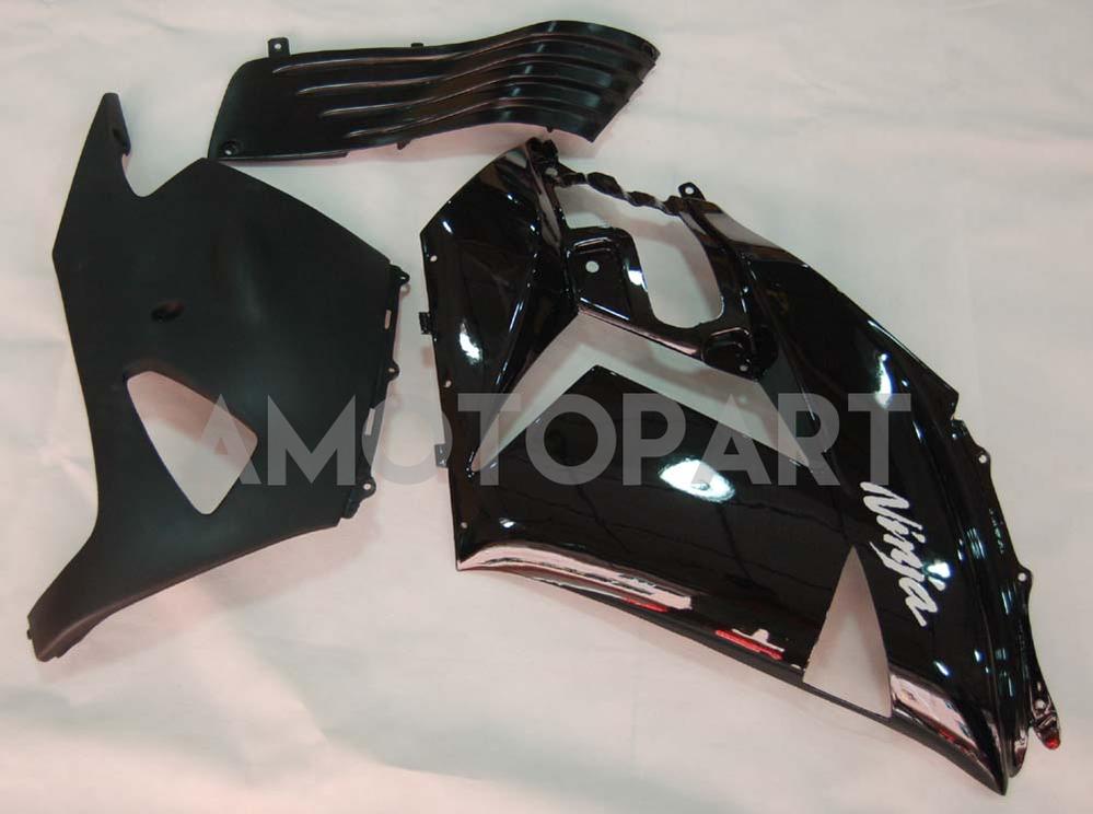 Amotopart 2006-2011 Kawasaki ZX14R GLOSS Black Failing Kit