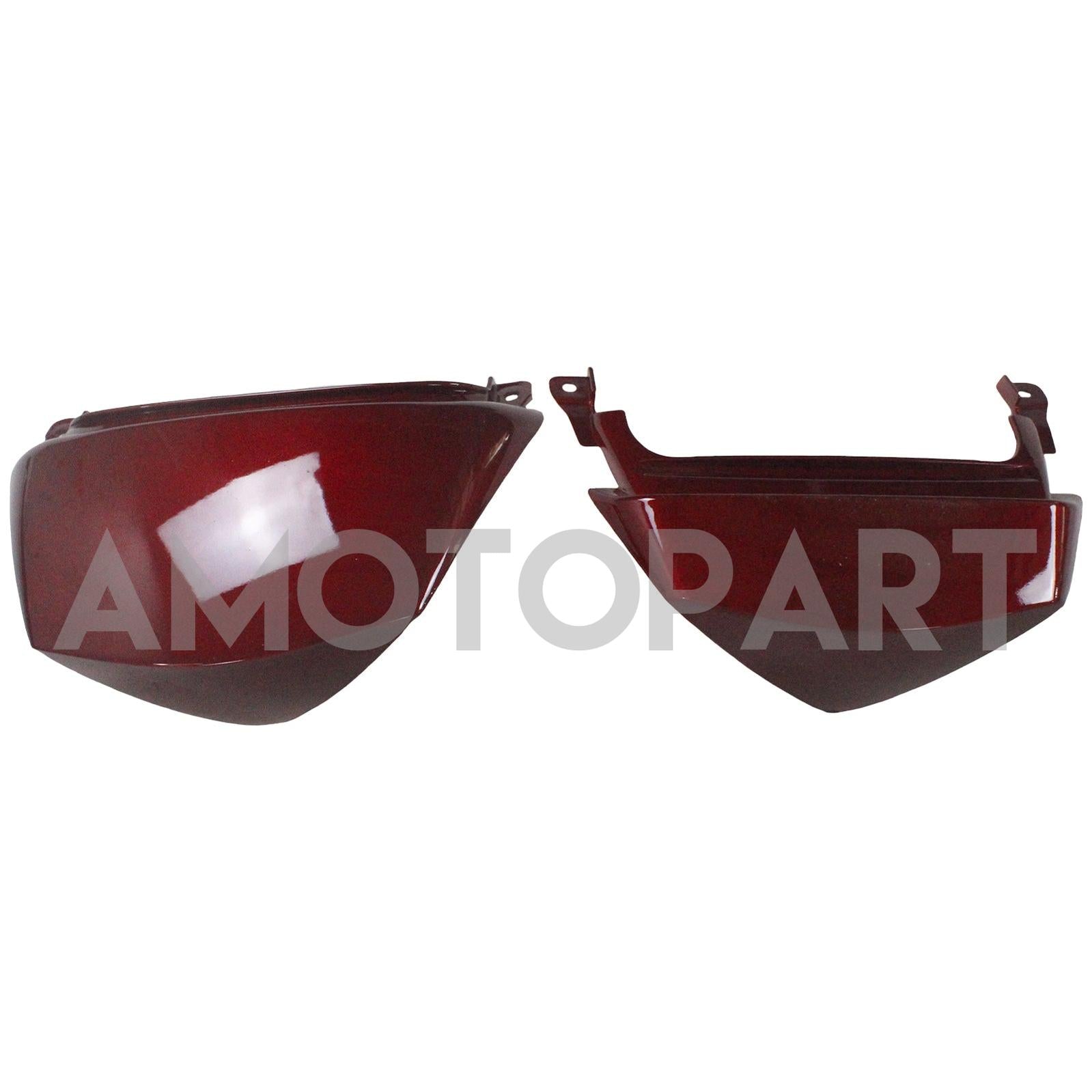 Amotopart 2006-2011 Kawasaki ZX14R Red & Grey Fairing Kit