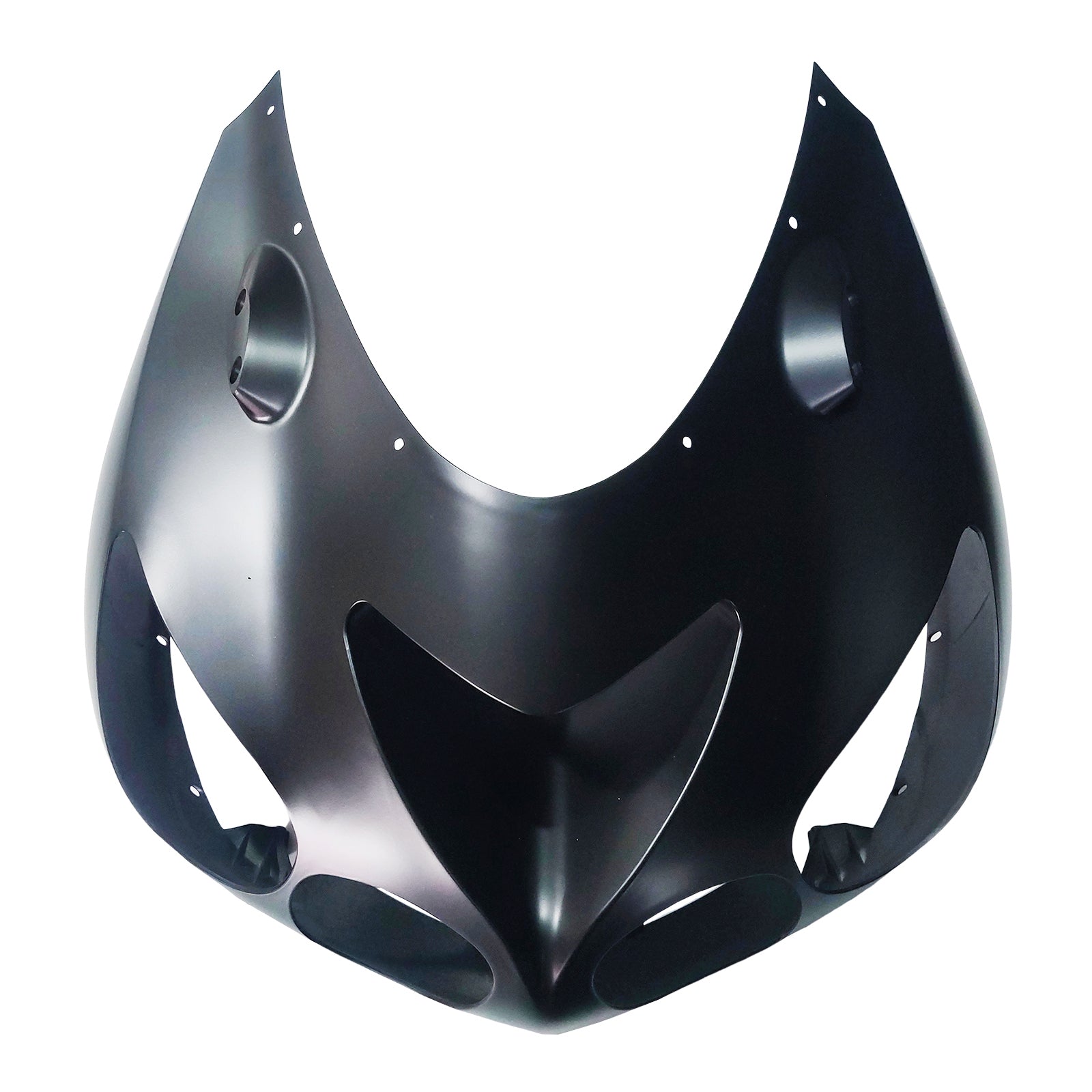 Amotopart 2006–2011 Kawasaki ZX14R ZZR1400 Mattschwarzes Verkleidungsset