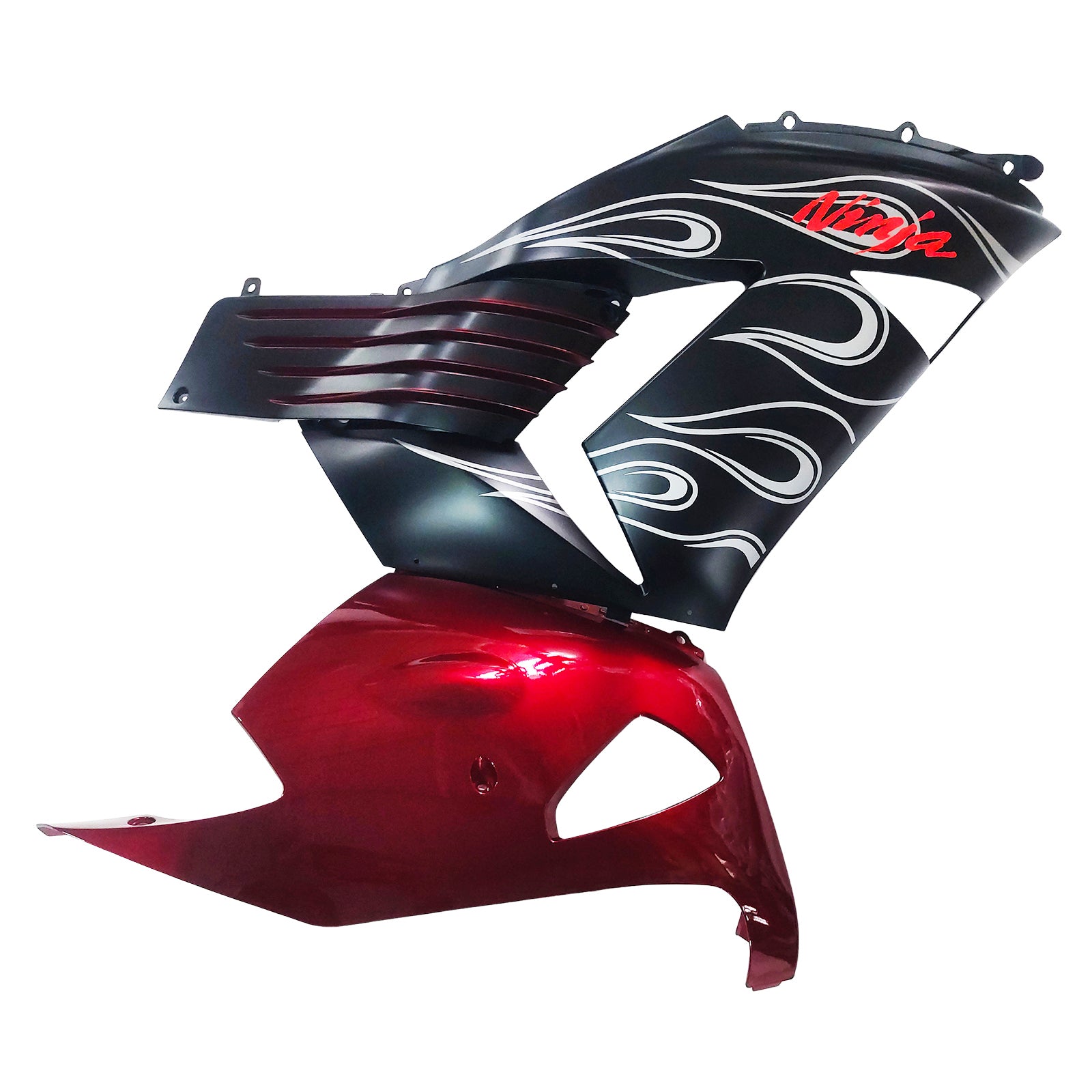 Amotopart 2006-2011 Kawasaki ZX14R ZZR1400 マットブラック フェア