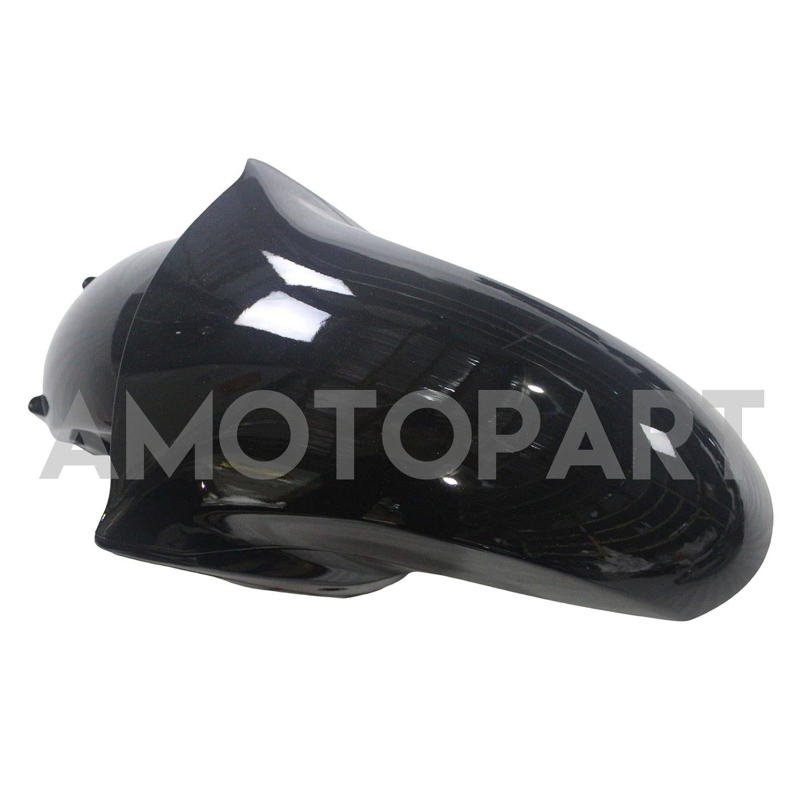 Amotopart 2006-2011 Kawasaki ZX14R ZZR1400 Glossy Red Black Fairing Kit