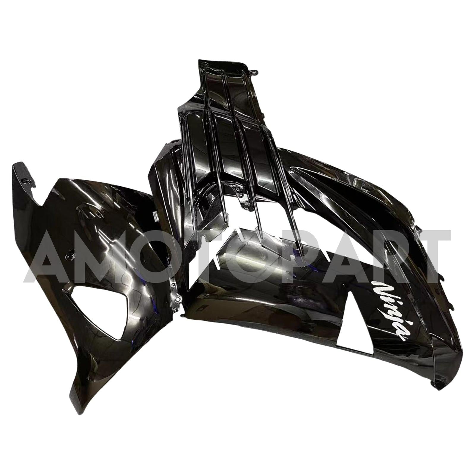 Amotopart Kawasaki 2012-2022 ZX14R Black Failing Kit