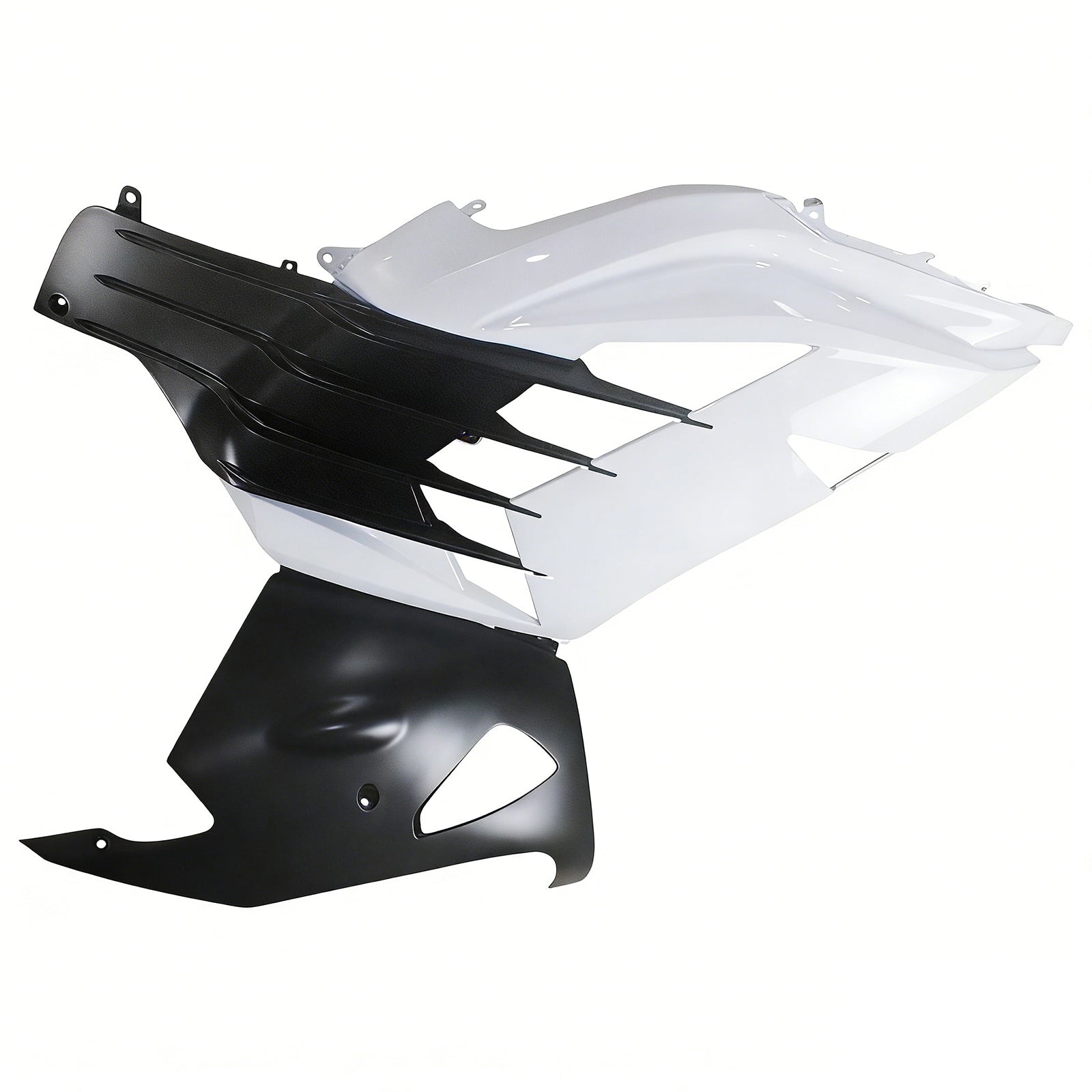 Amotopart Kawasaki 2012-2025 ZX14R White Fairing Kit