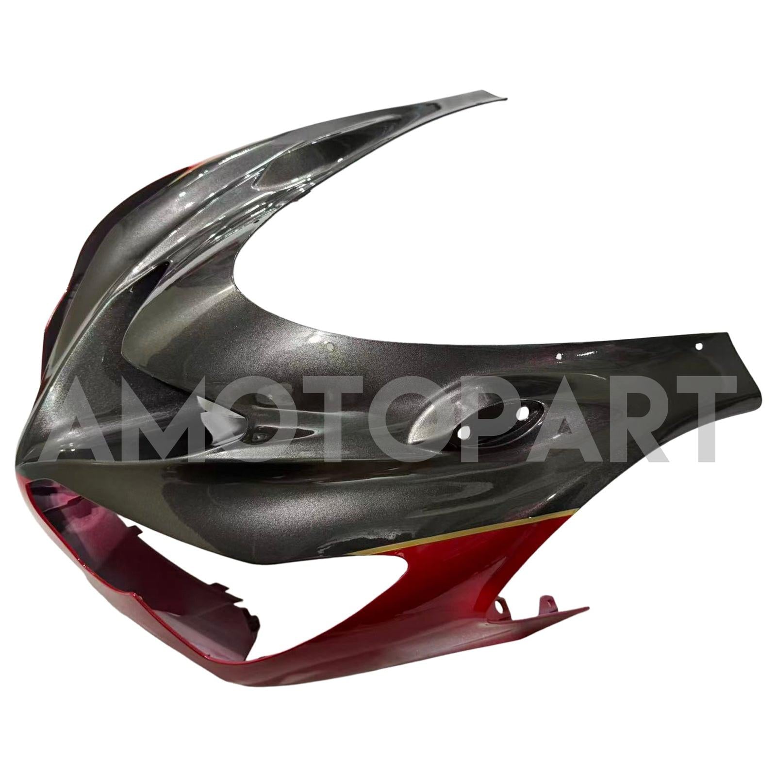 Amotopart Kawasaki 2012-2022 ZX14R Black s červenou kapotou