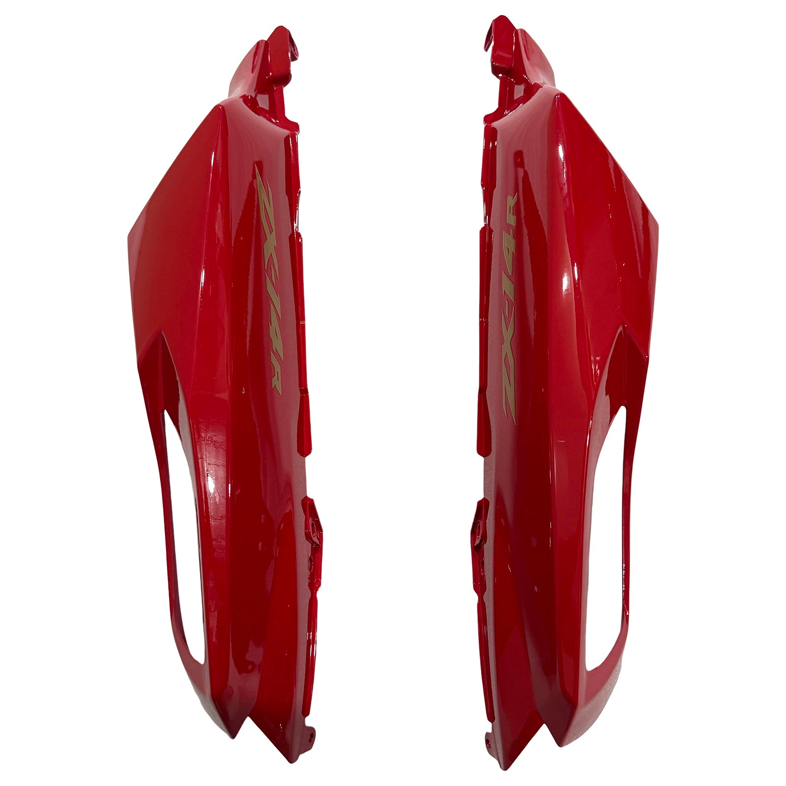 Amotopart Kawasaki 2012-2022 ZX14R Black s červenou kapotou