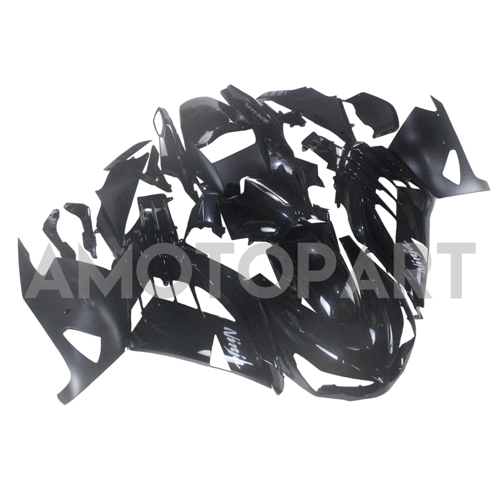 Amotopart Kawasaki 2012-2022 ZX14R Black Failing Kit